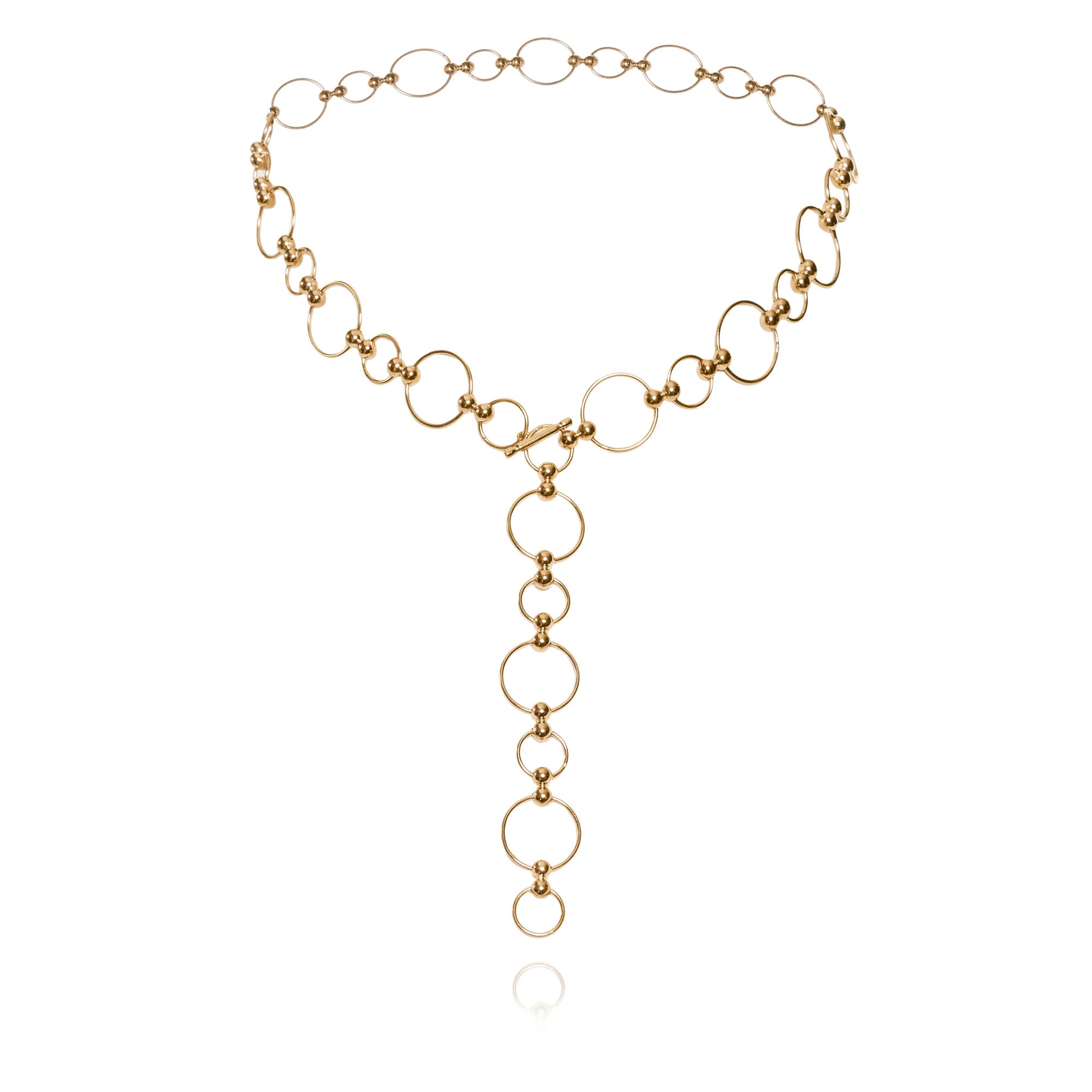 CENTRO GRANDE 3-IN-1 NECKLACE IN 14K GOLD