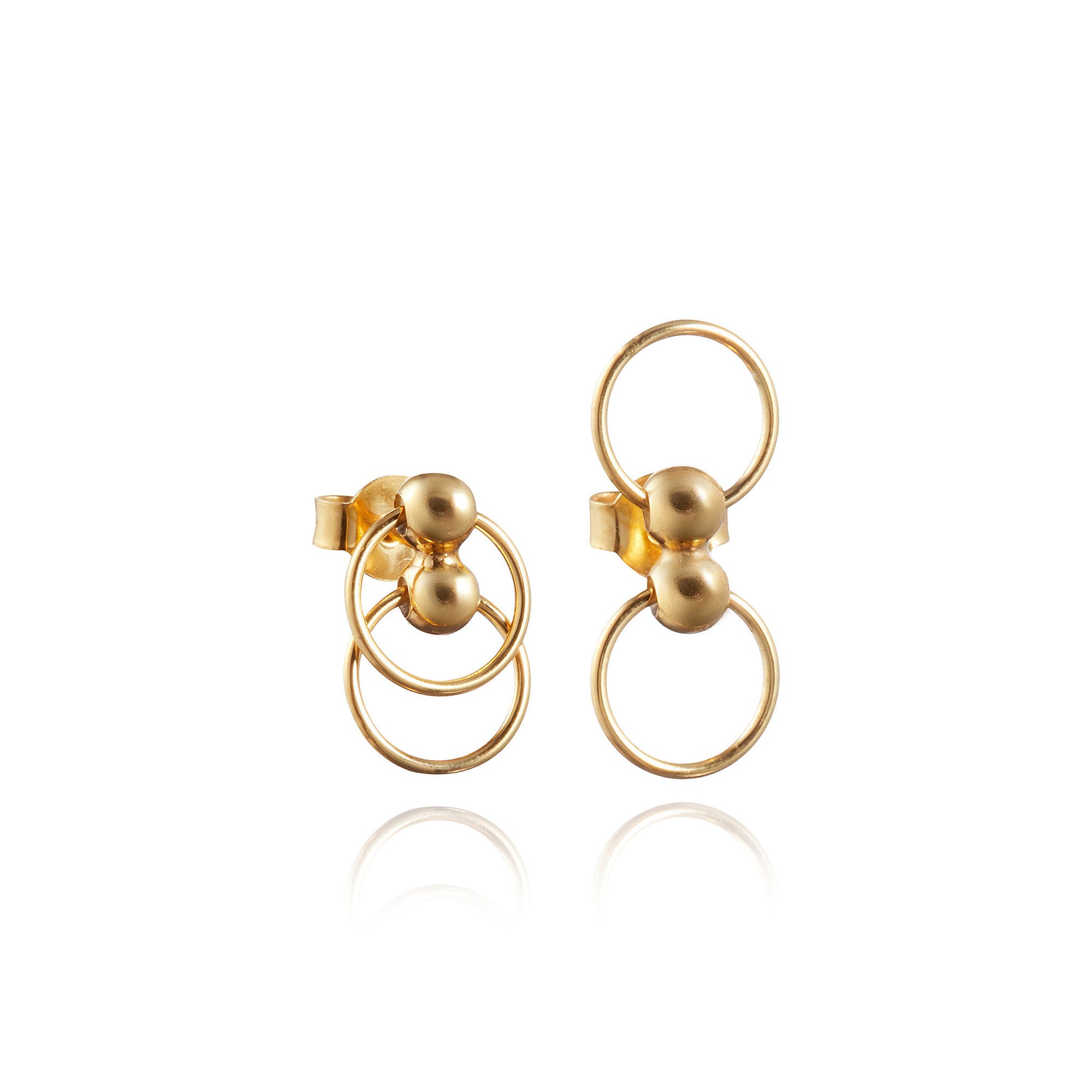 CENTRO CHICO 3-IN-1 EARRINGS IN STERLING SILVER
