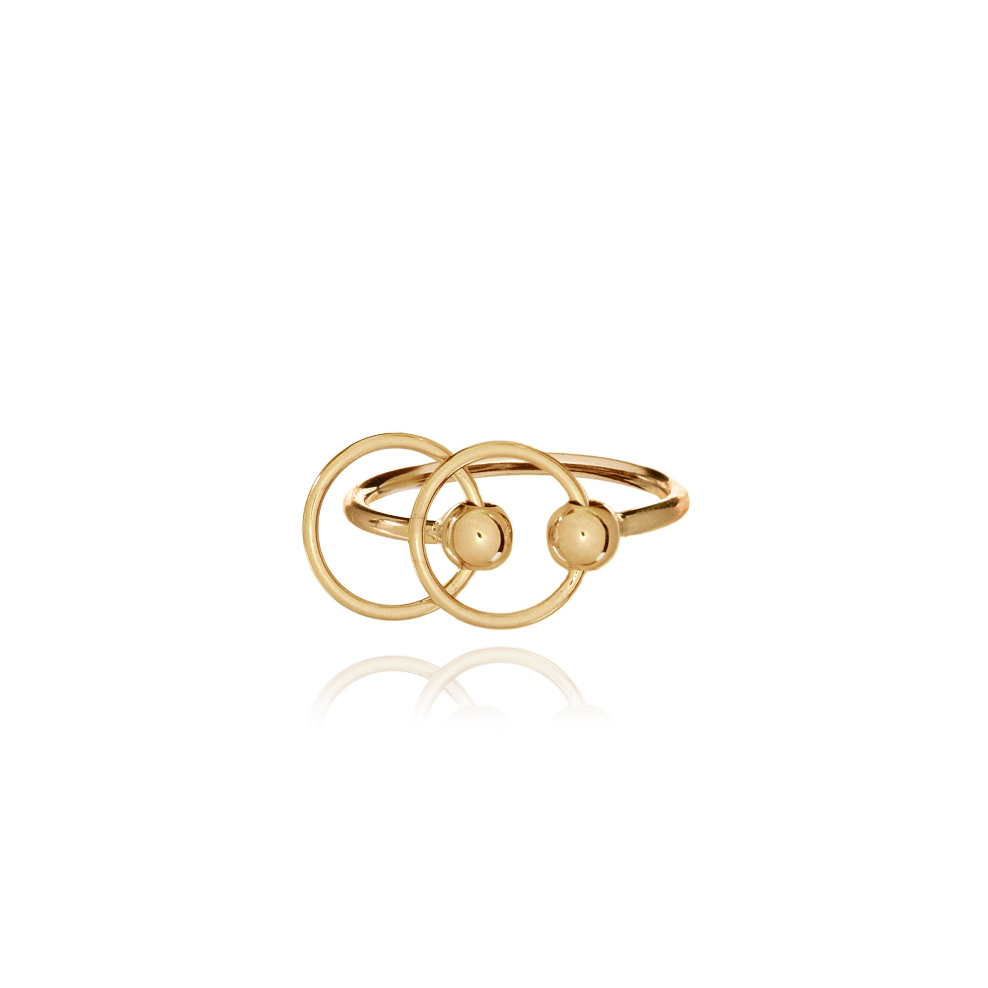 CENTRO CHICO 2-IN-1 RING IN STERLING SILVER