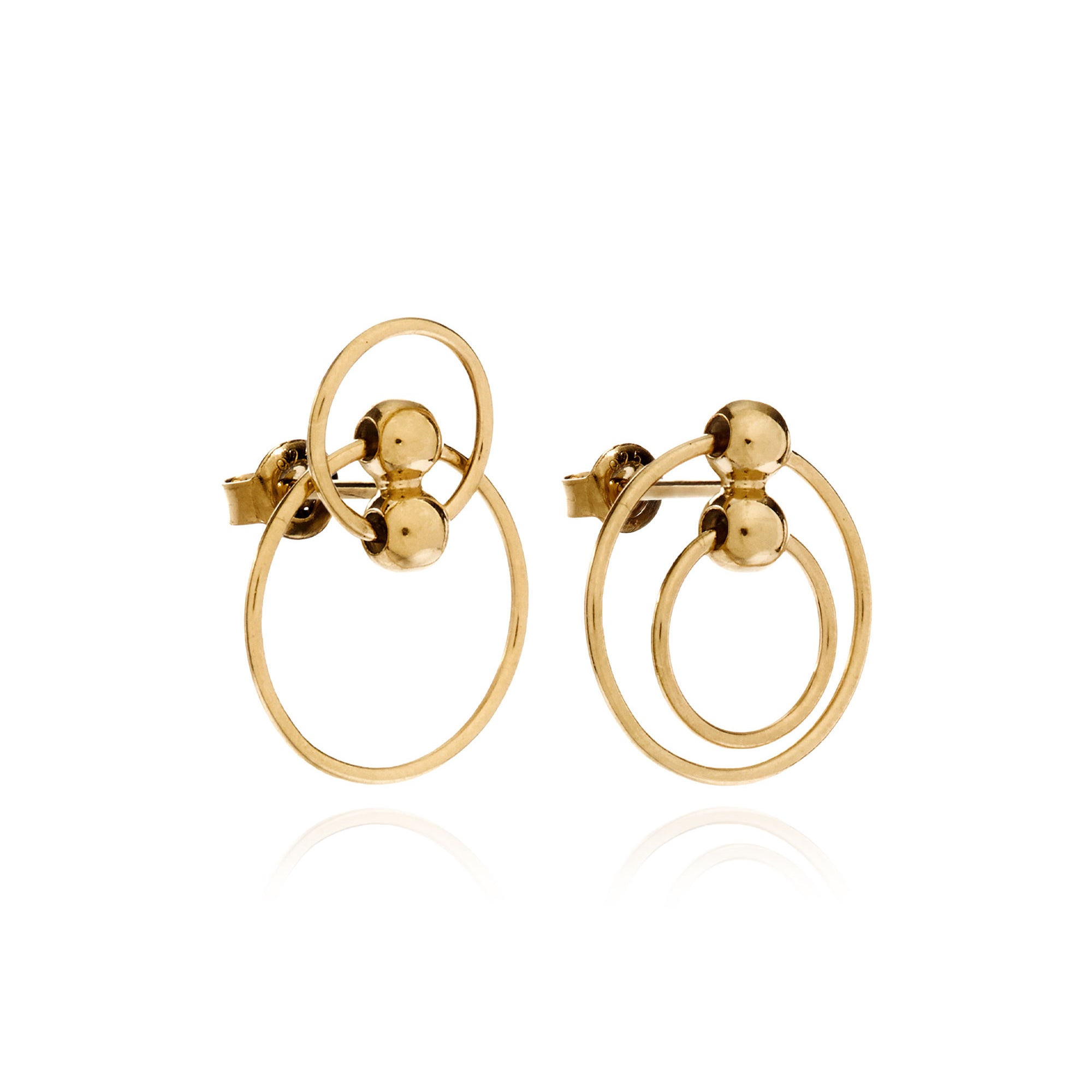 CENTRO GRANDE 4-IN-1 EARRINGS IN STERLING SILVER