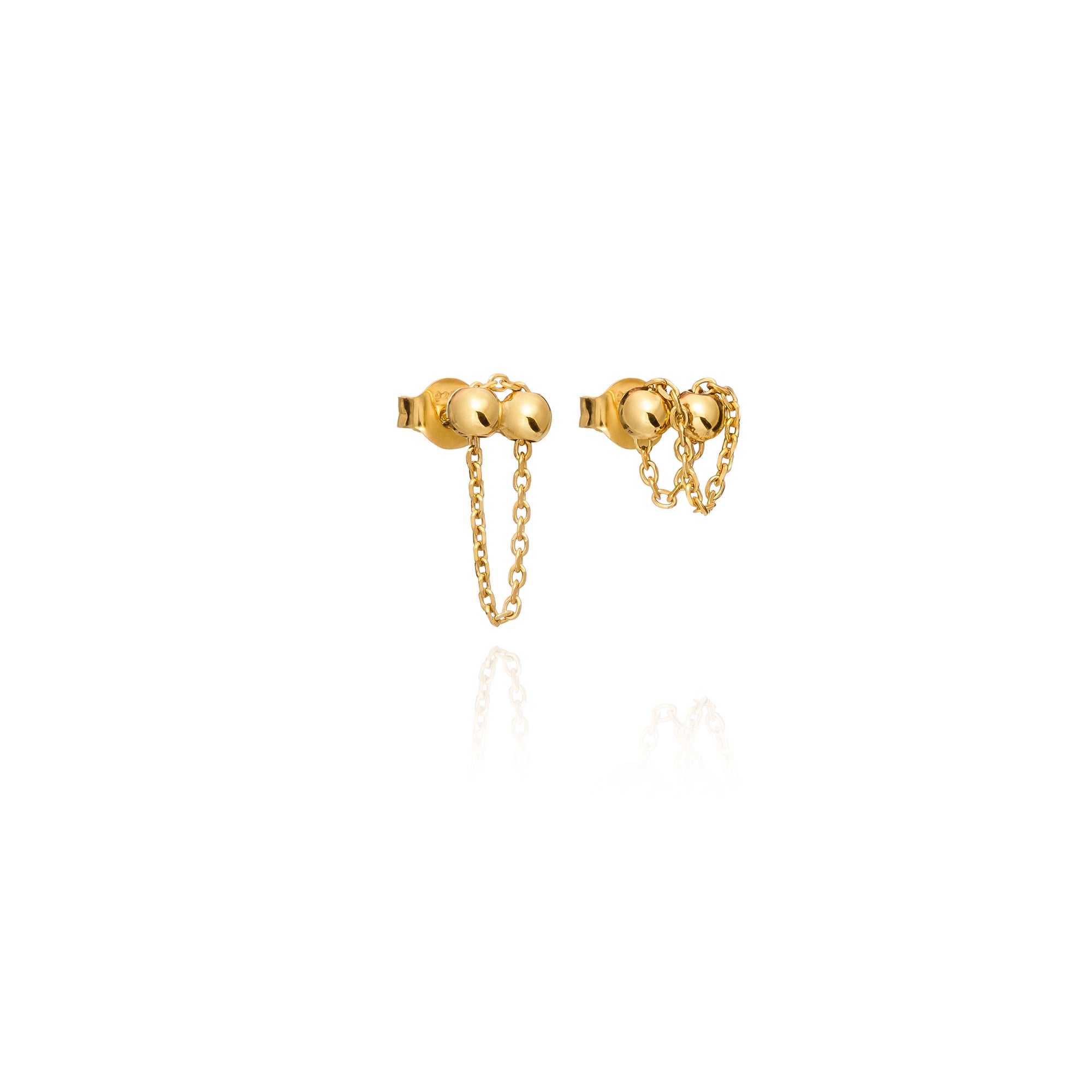 ESPACIO 2-IN-1 EARRINGS IN STERLING SILVER