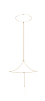 LUZ 3-IN-1 BODY CHAIN IN STERLING SILVER