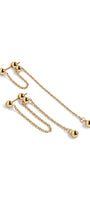 PUNTO 3-IN-1 EARRINGS IN 14K GOLD