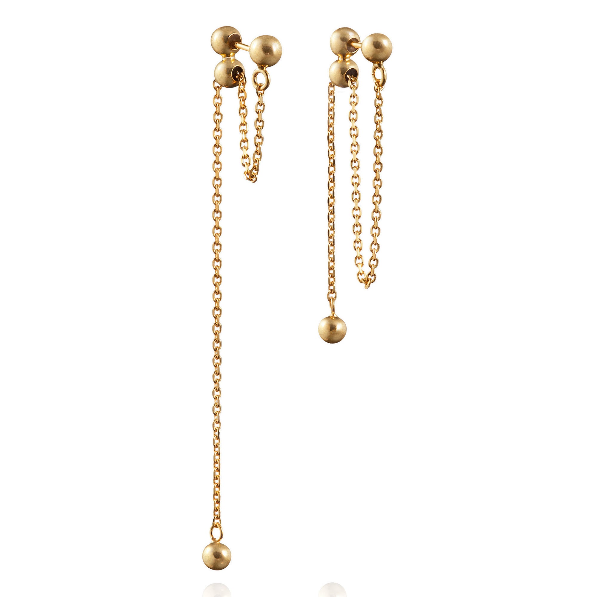 PUNTO 3-IN-1 EARRINGS IN STERLING SILVER