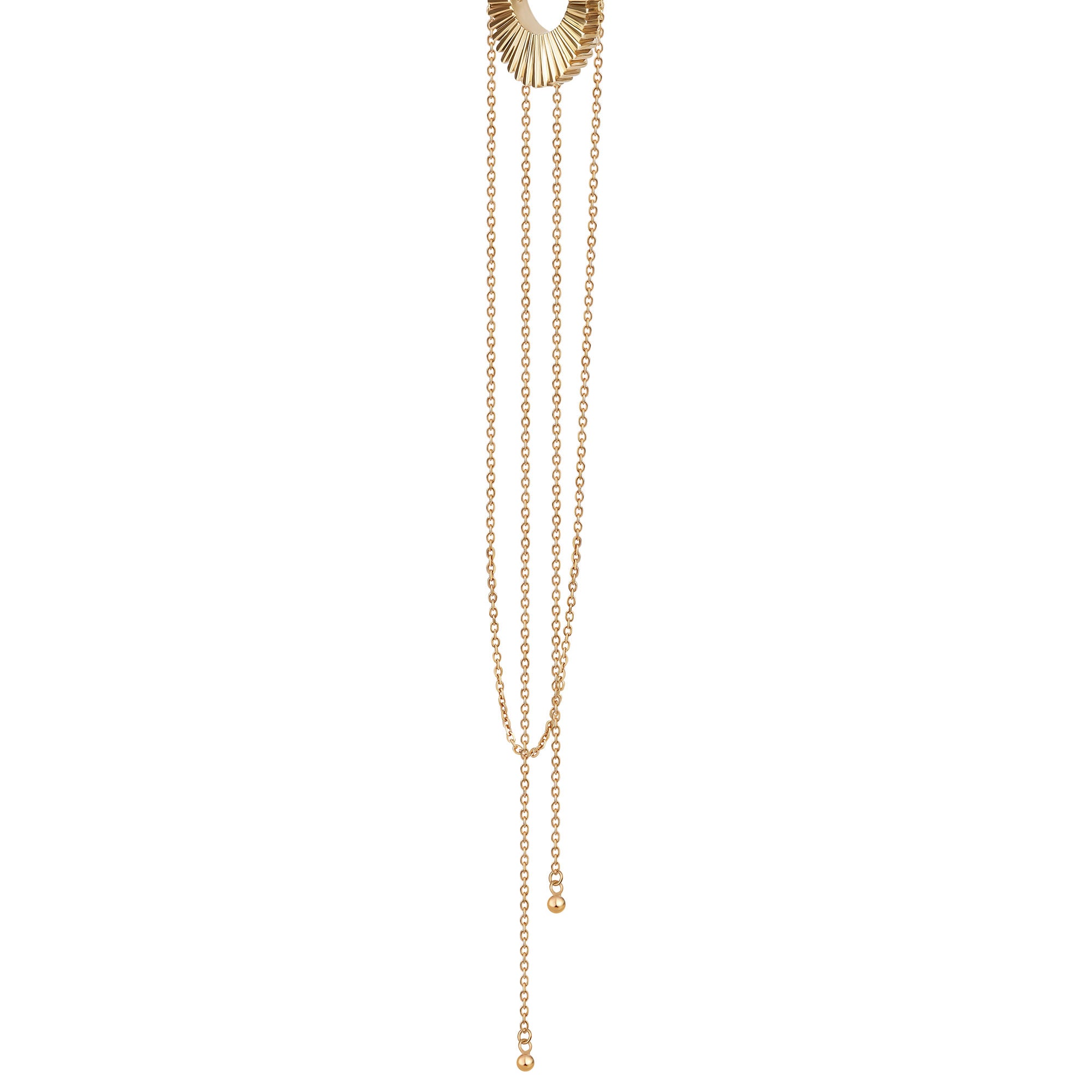 TEXTURA 14-IN-1 CUFF-NECKLACE IN 14K GOLD