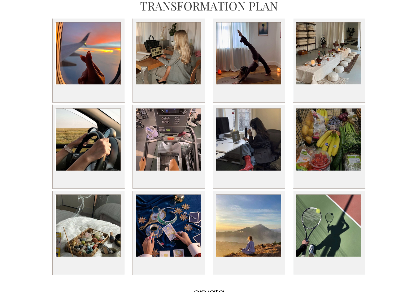 2026 transformation plan mood board