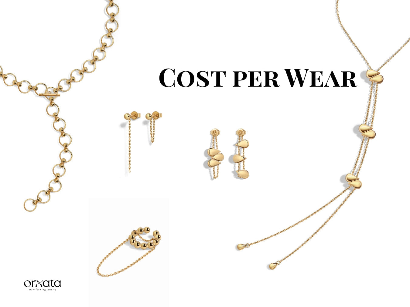 Cost per wear for jewelry