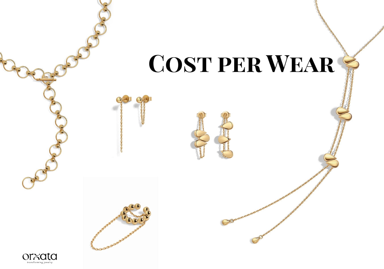 Cost per wear for jewelry