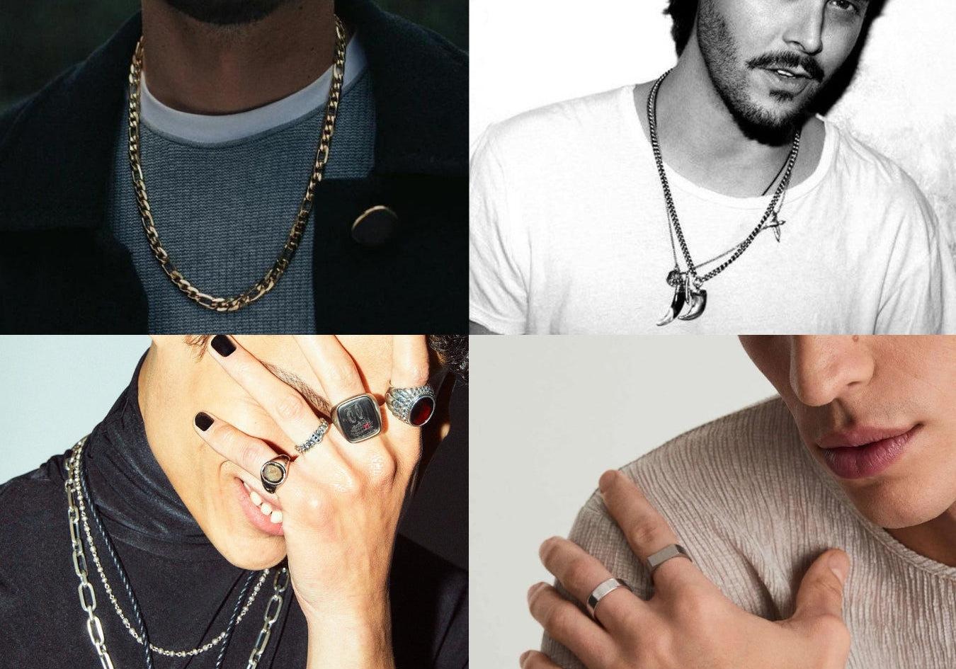 Men's jewelry: the perfect present for your boyfriend