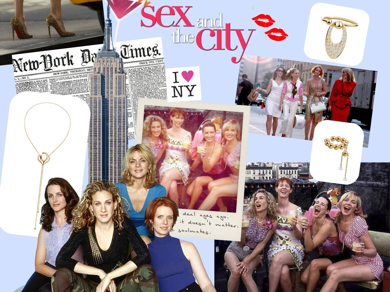 Sex and the City and Orxata Jewelry