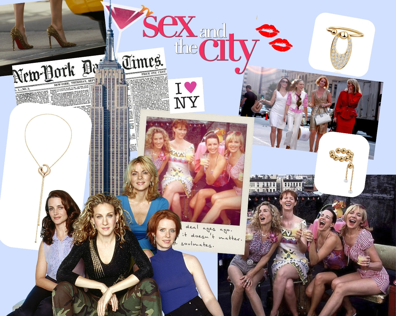 Sex and the City and Orxata Jewelry