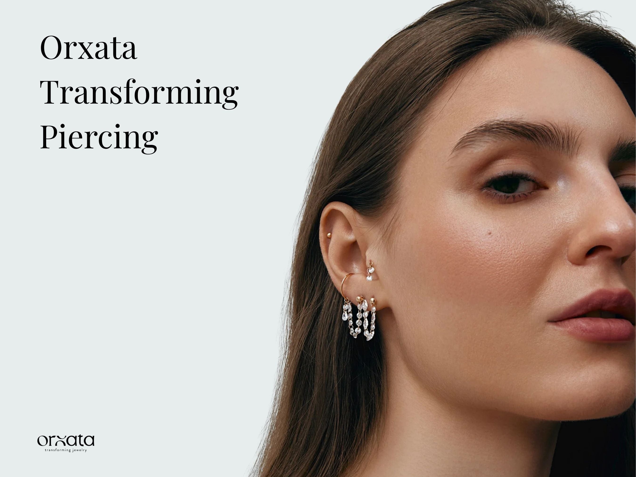 Ear Curation with Orxata Transforming Piercing
