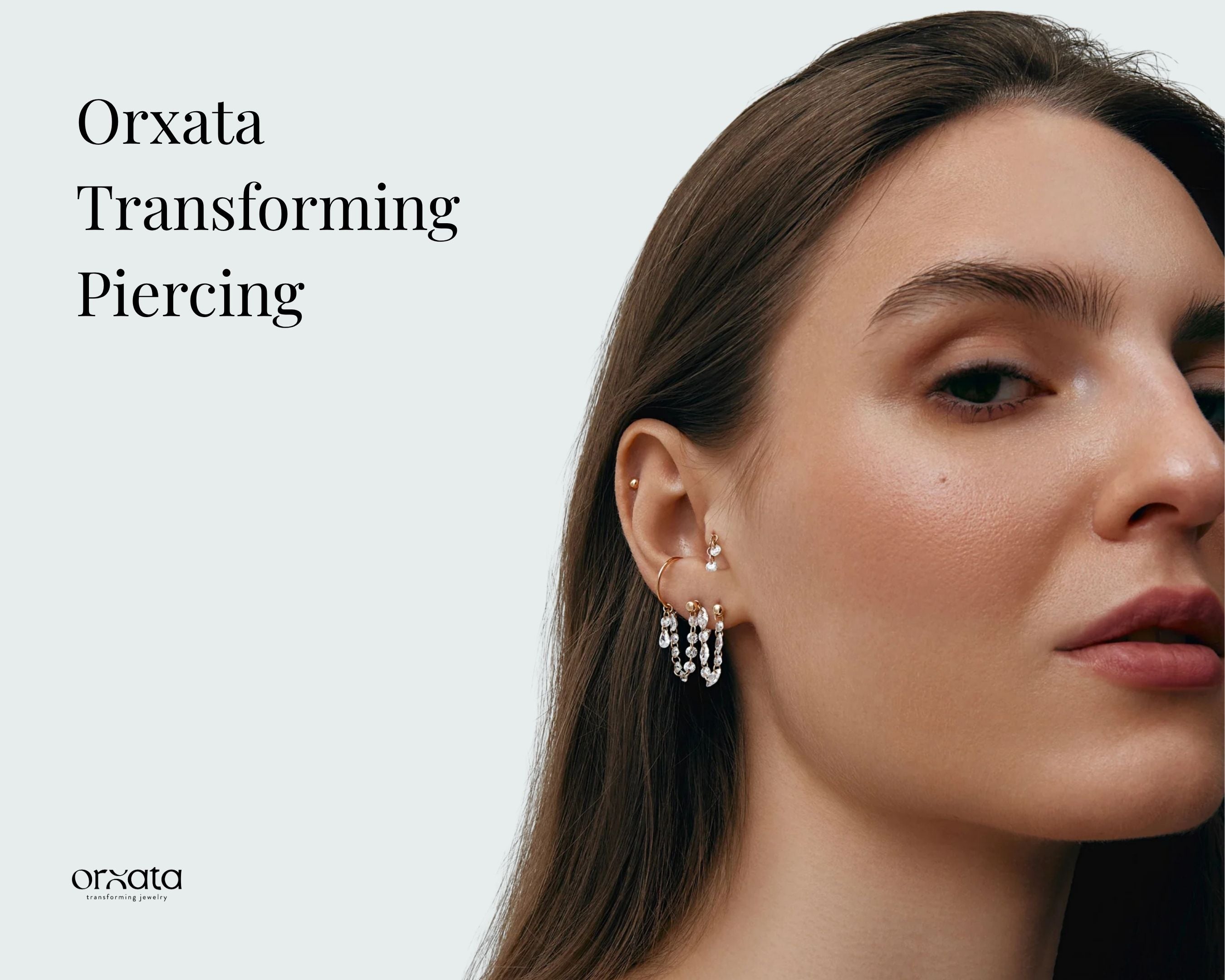 Ear Curation with Orxata Transforming Piercing