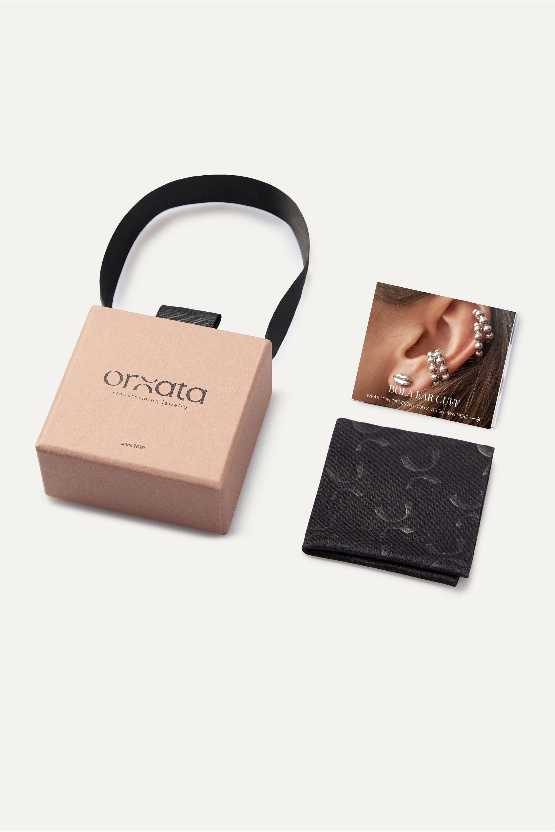 BOLA EAR CUFF IN 14K GOLD