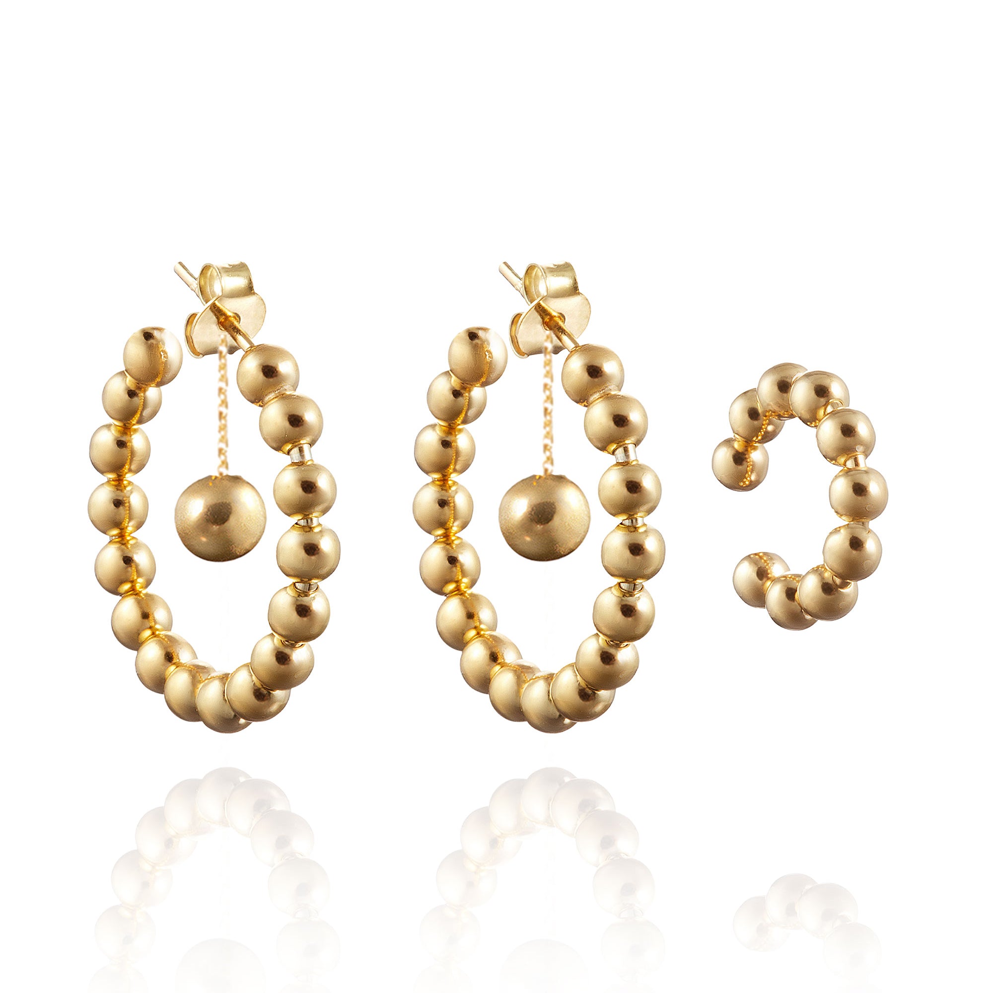 BOLA 3-IN-1 SET IN STERLING SILVER