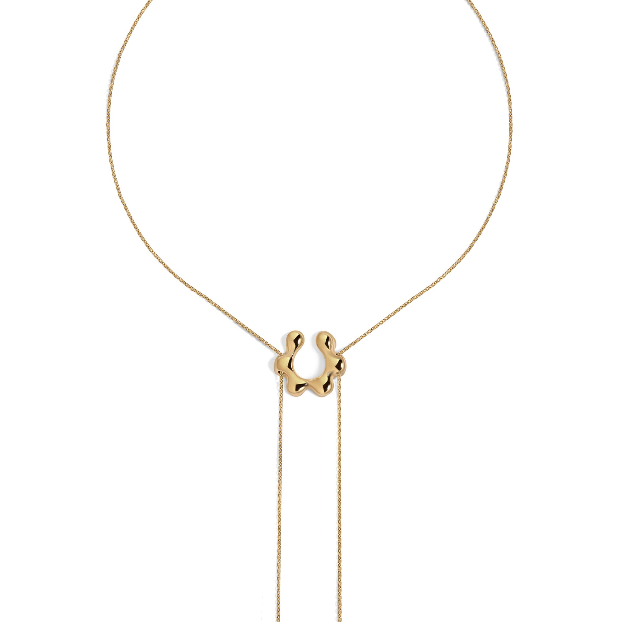 MALVA 7-IN-1 CUFF-NECKLACE IN 14K GOLD