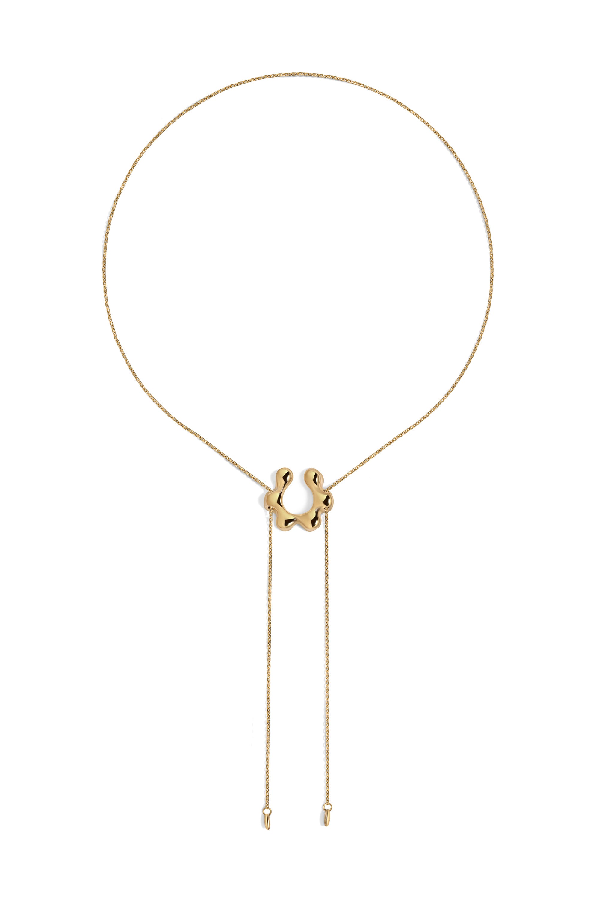 MALVA 7-IN-1 CUFF-NECKLACE IN 14K GOLD