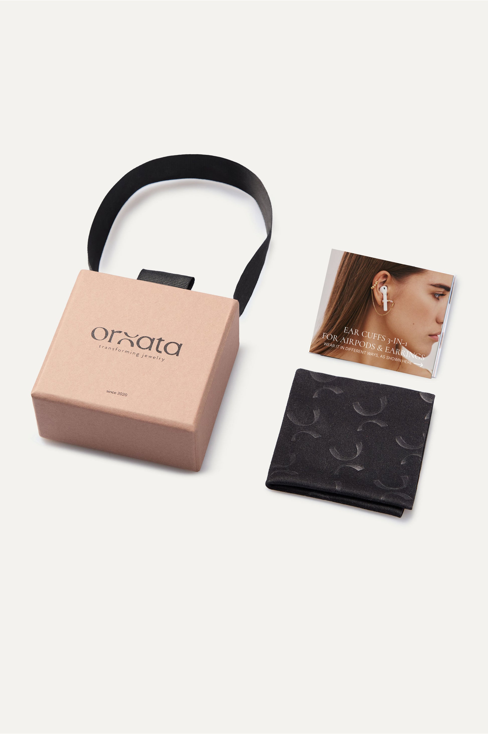 2-IN-1 EAR CUFFS FOR AIRPODS & EARRINGS IN 14K GOLD