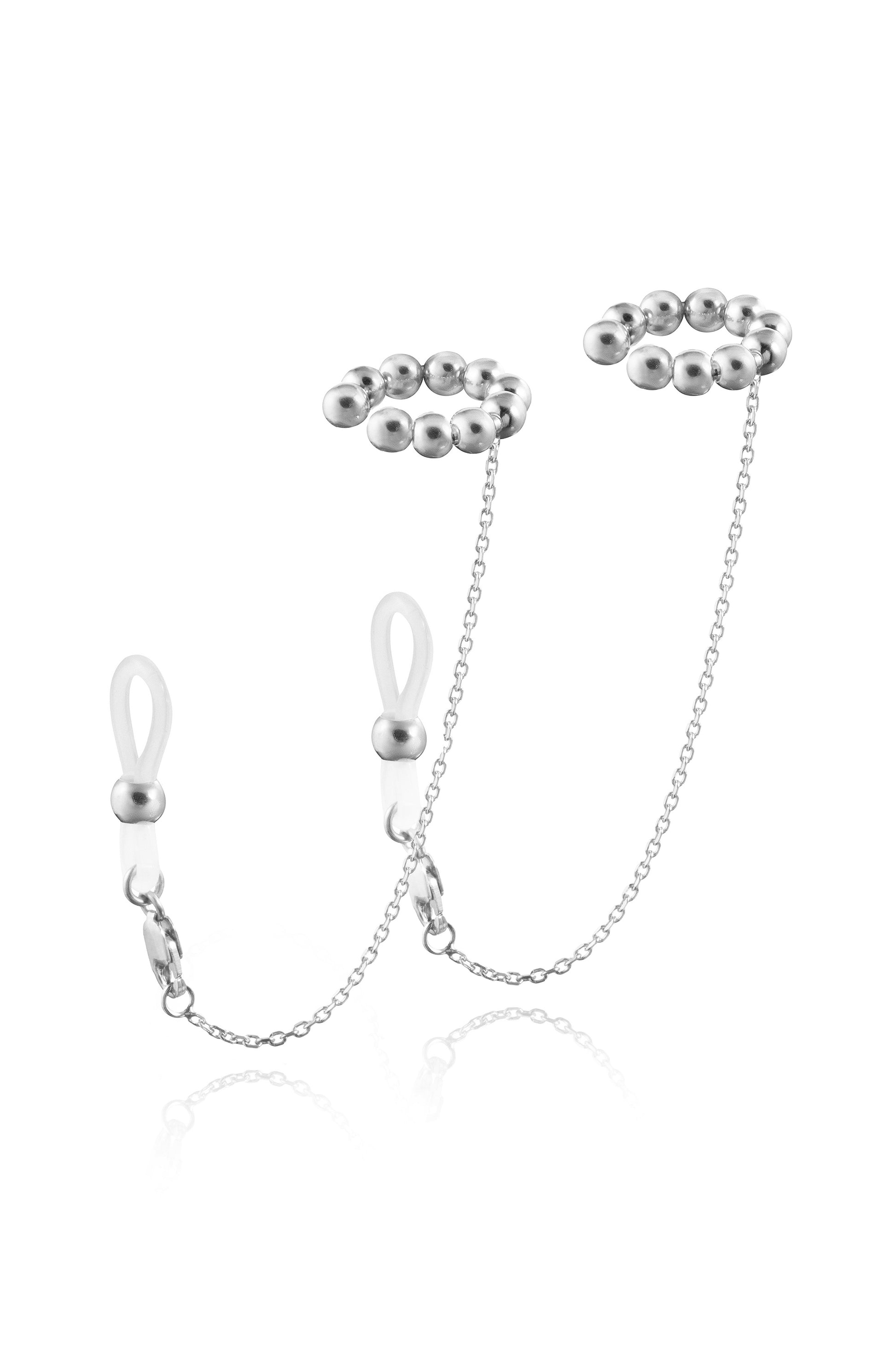 2-IN-1 EAR CUFFS FOR AIRPODS & EARRINGS IN 14K GOLD