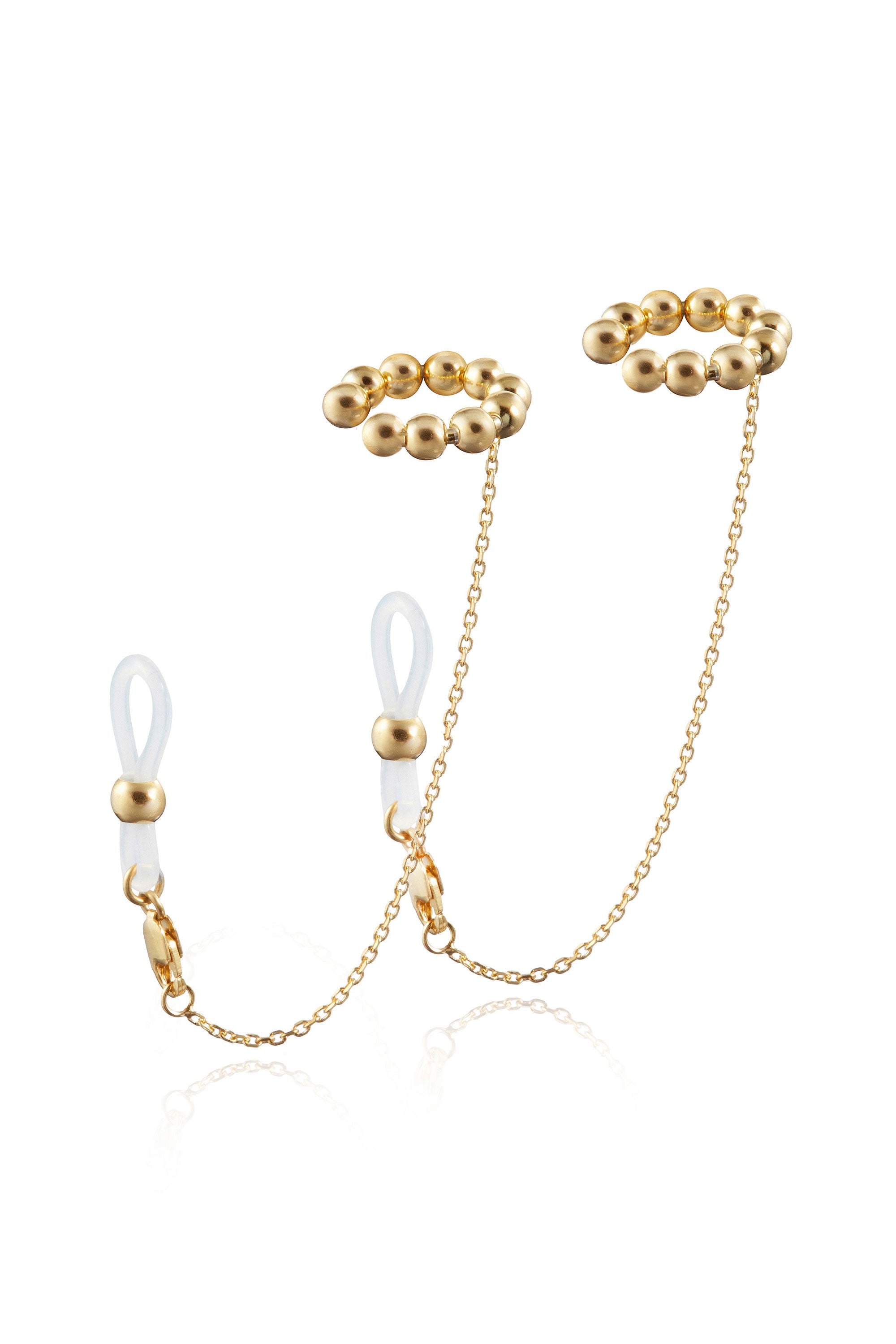 2-IN-1 EAR CUFFS FOR AIRPODS & EARRINGS IN STERLING SILVER