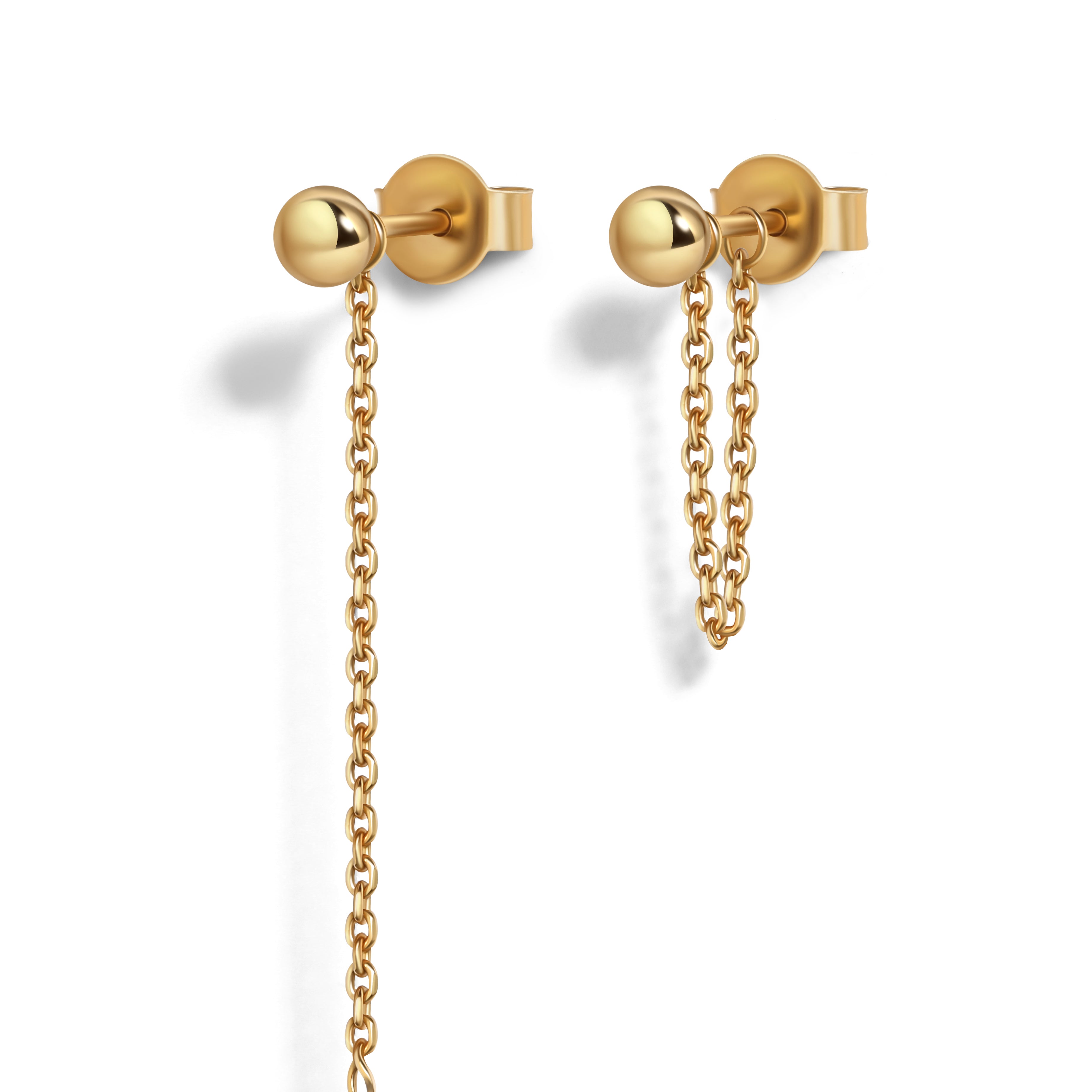 BARCELONA 5-IN-1 EARRINGS IN 14K GOLD
