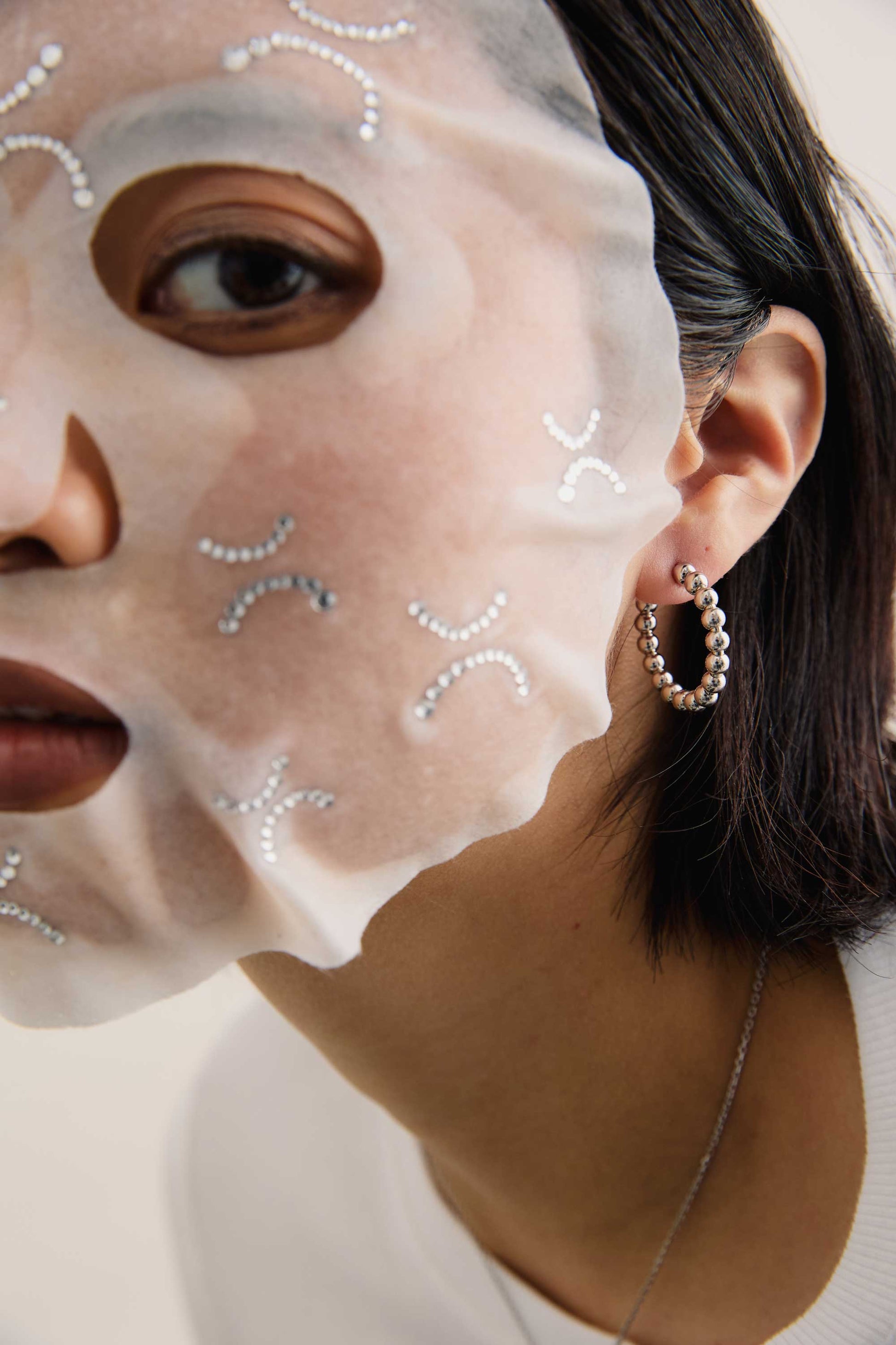 BOLA 2-IN-1 EARRINGS IN STERLING SILVER