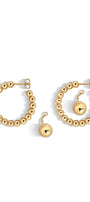 BOLA 2-IN-1 EARRINGS IN 14K GOLD