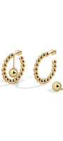 BOLA 2-IN-1 EARRINGS IN STERLING SILVER