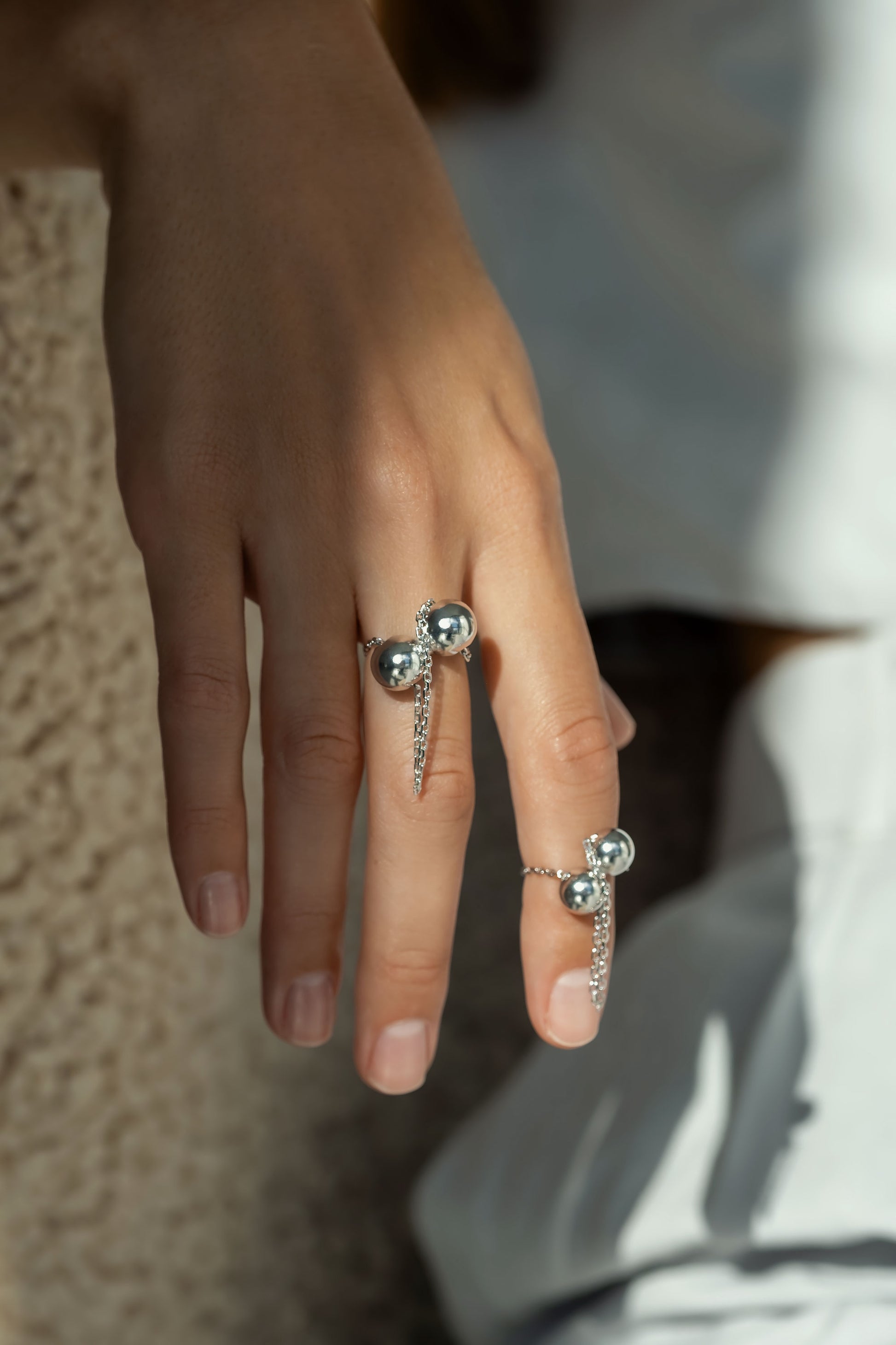 BRILLO 2-IN-1 RING IN STERLING SILVER