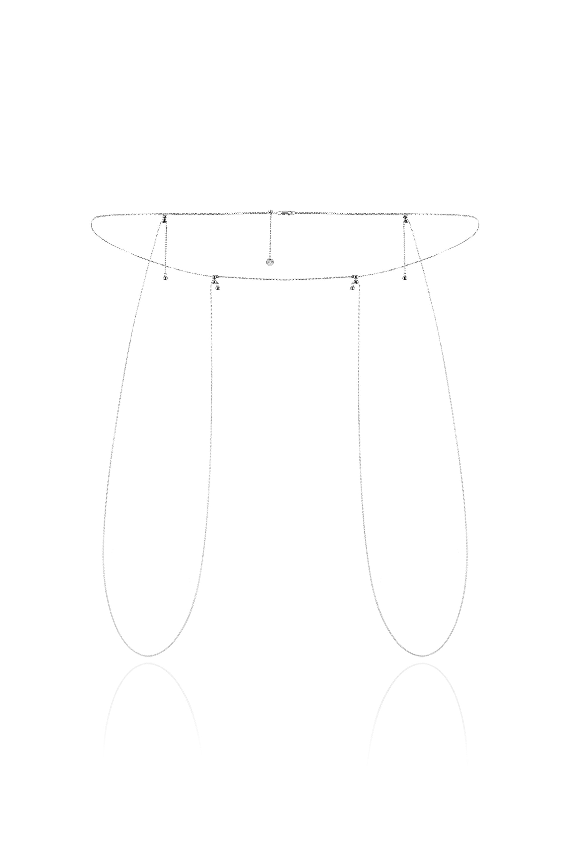 CALOR 3-IN-1 BODY CHAIN IN 14K GOLD