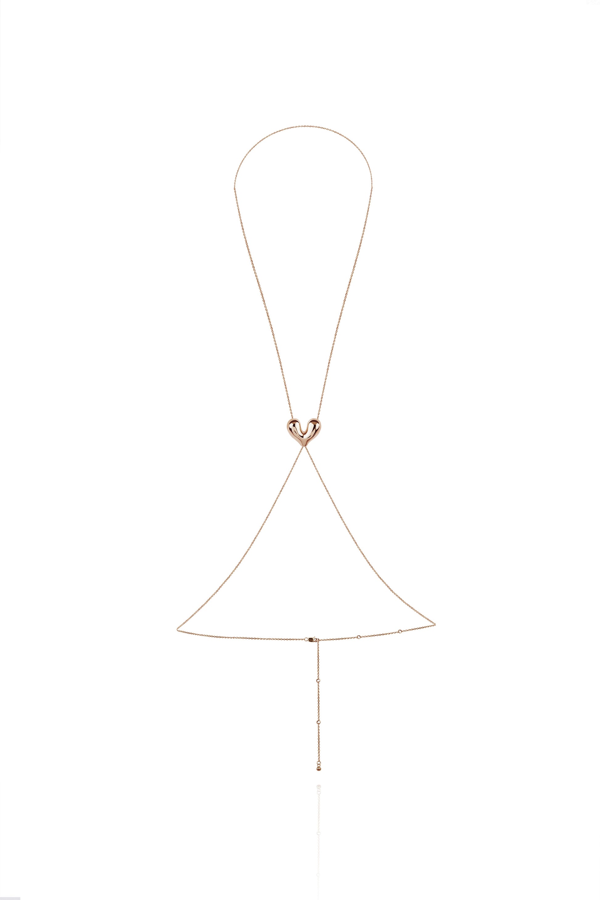CARIÑO 5-IN-1 BODY CHAIN IN 14K GOLD