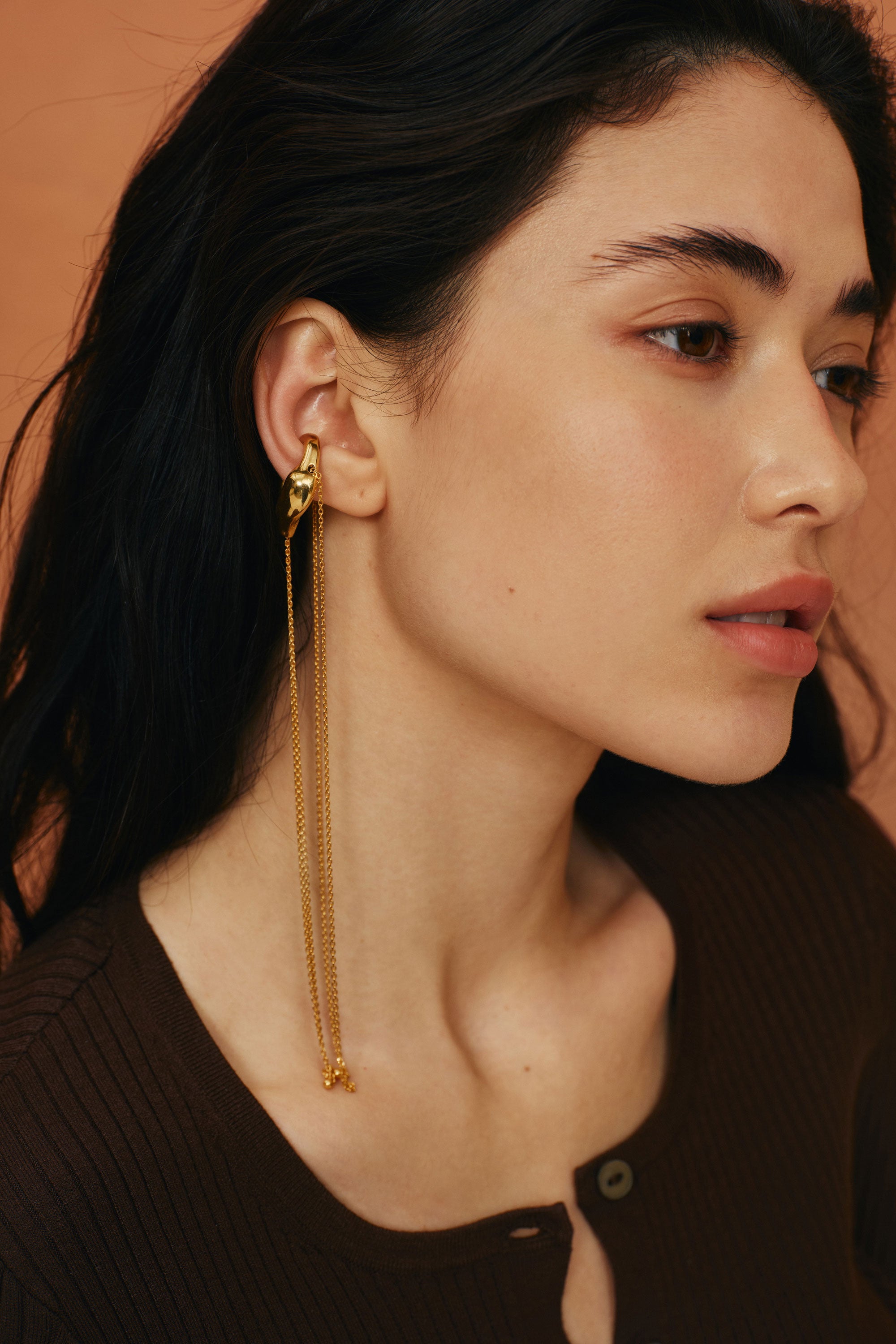 CARIÑO 7-IN-1 CUFF-NECKLACE IN 14K GOLD