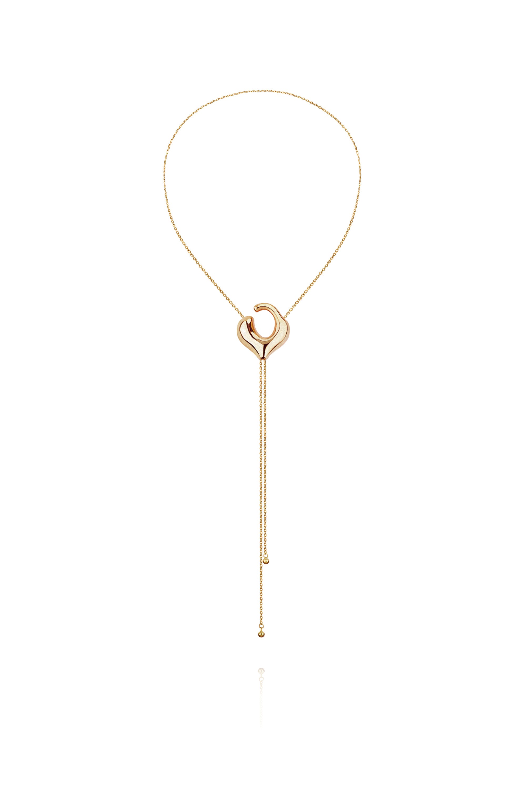 CARIÑO 7-IN-1 CUFF-NECKLACE IN 14K GOLD