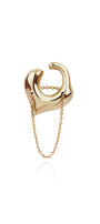 CARIÑO 3-IN-1 CUFF-RING IN 14K GOLD