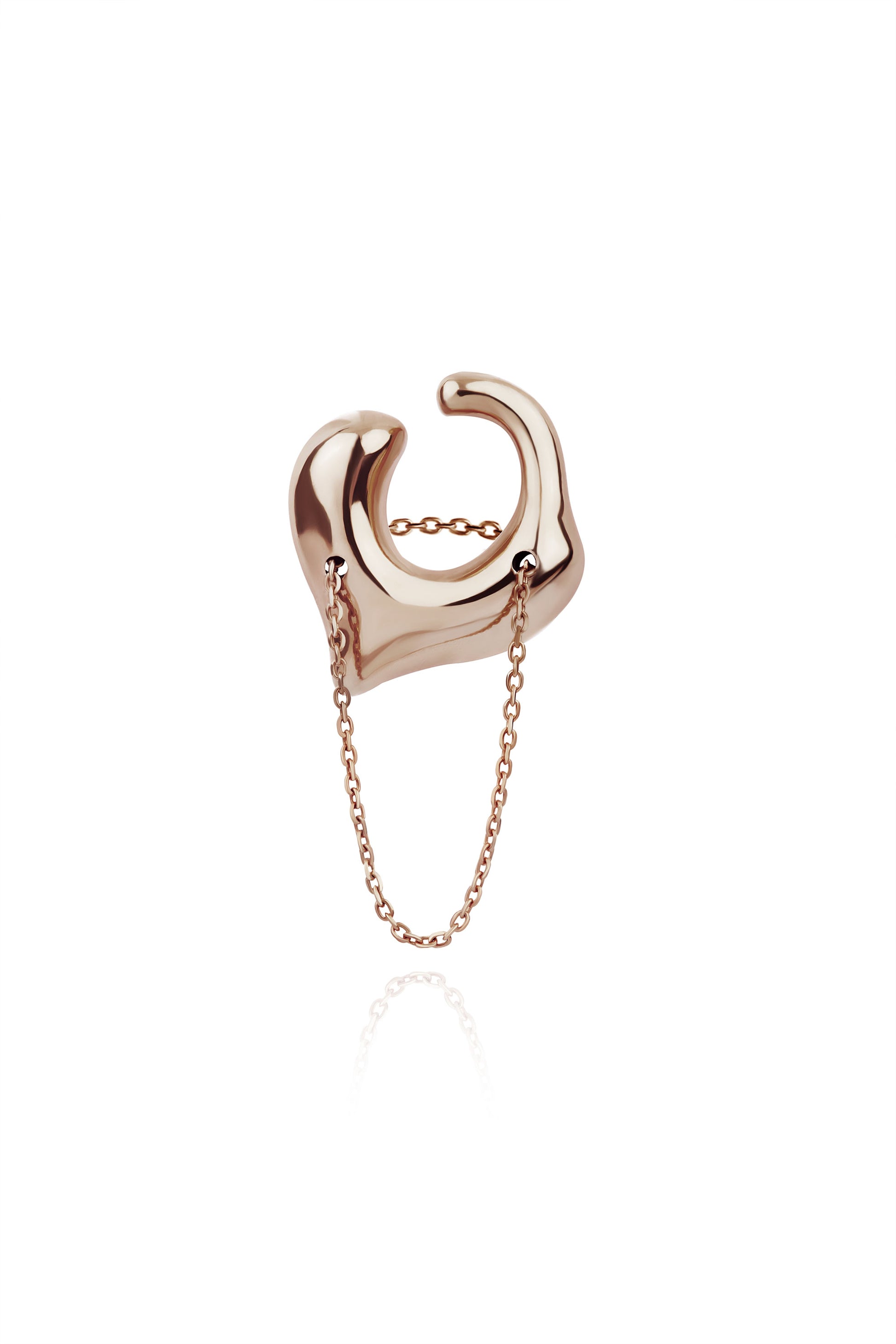 CARIÑO 3-IN-1 CUFF-RING IN 14K GOLD