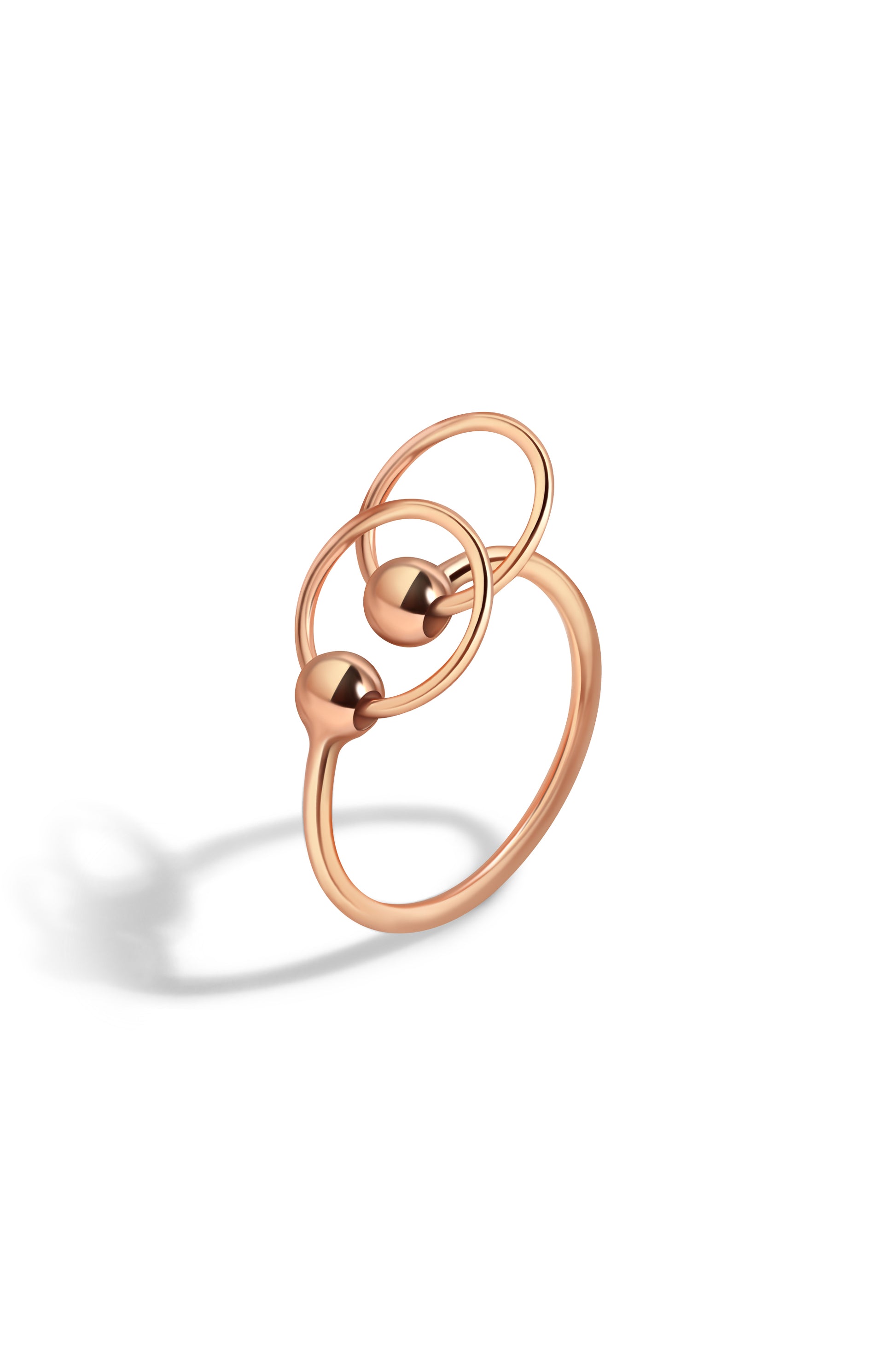 CENTRO CHICO 2-IN-1 RING IN 14K GOLD