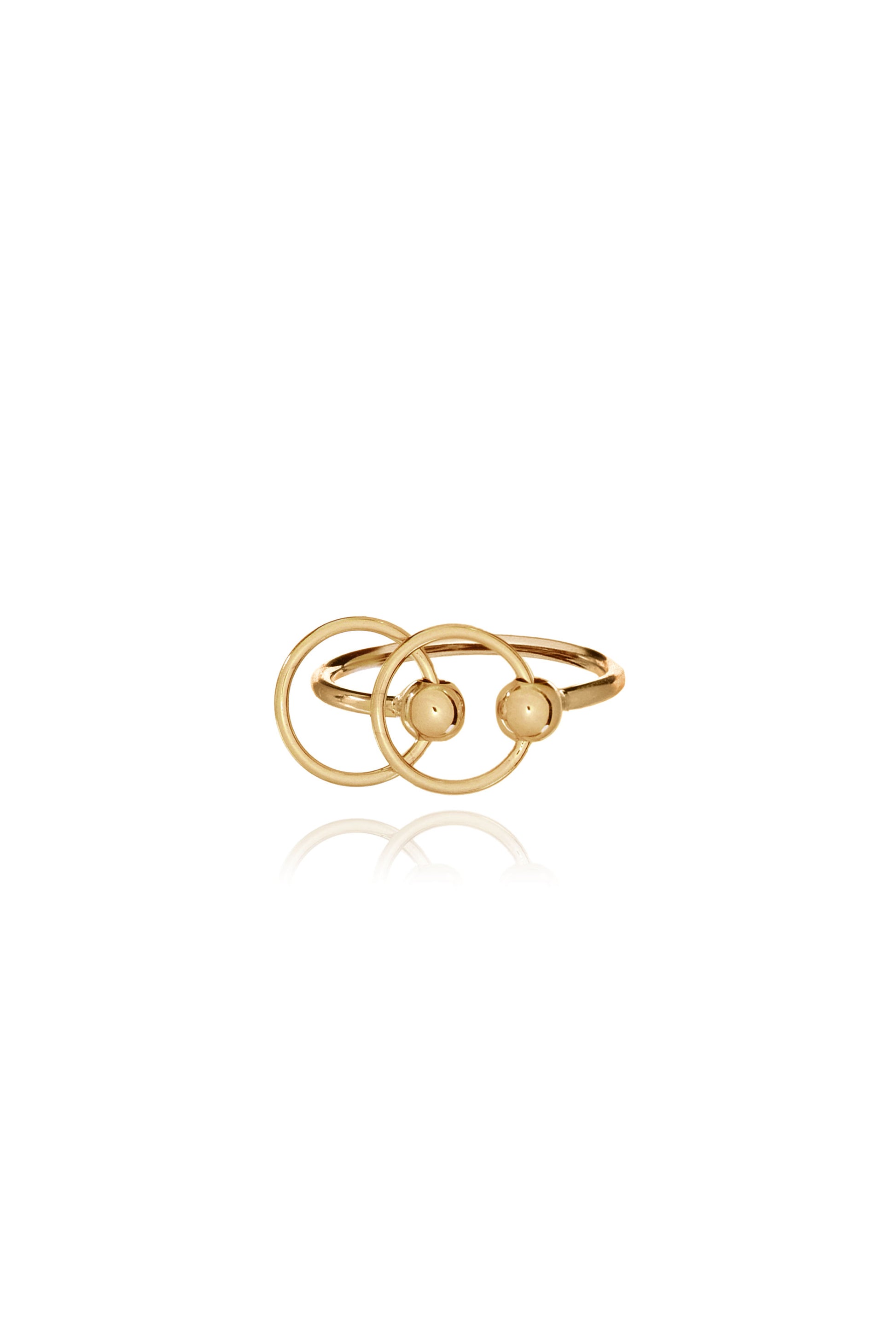 CENTRO CHICO 2-IN-1 RING IN STERLING SILVER
