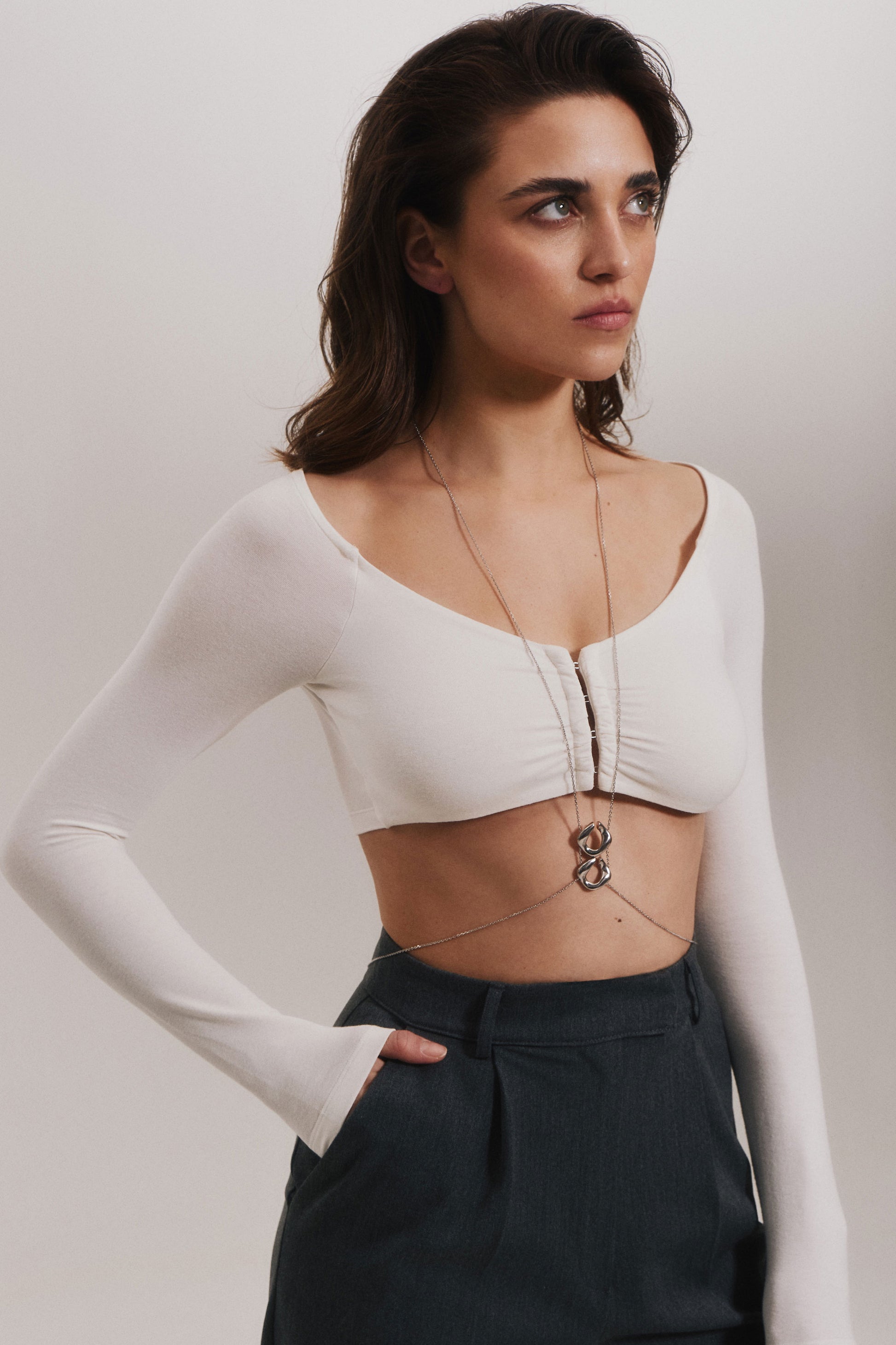 ENTERO 5-IN-1 BODY CHAIN IN 14K GOLD