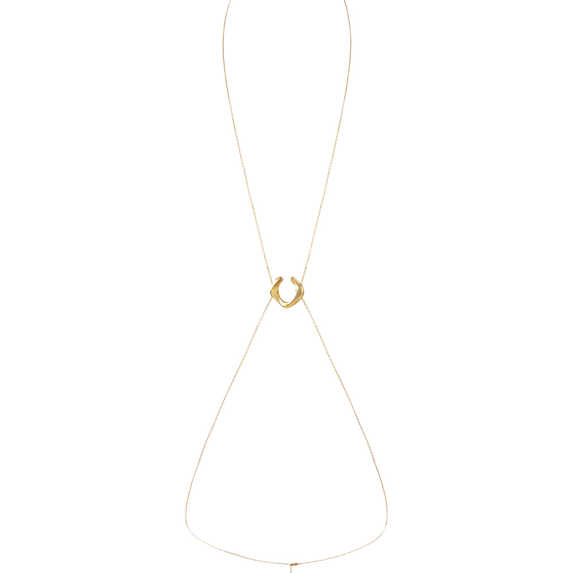 ENTERO 5-IN-1 BODY CHAIN IN 14K GOLD