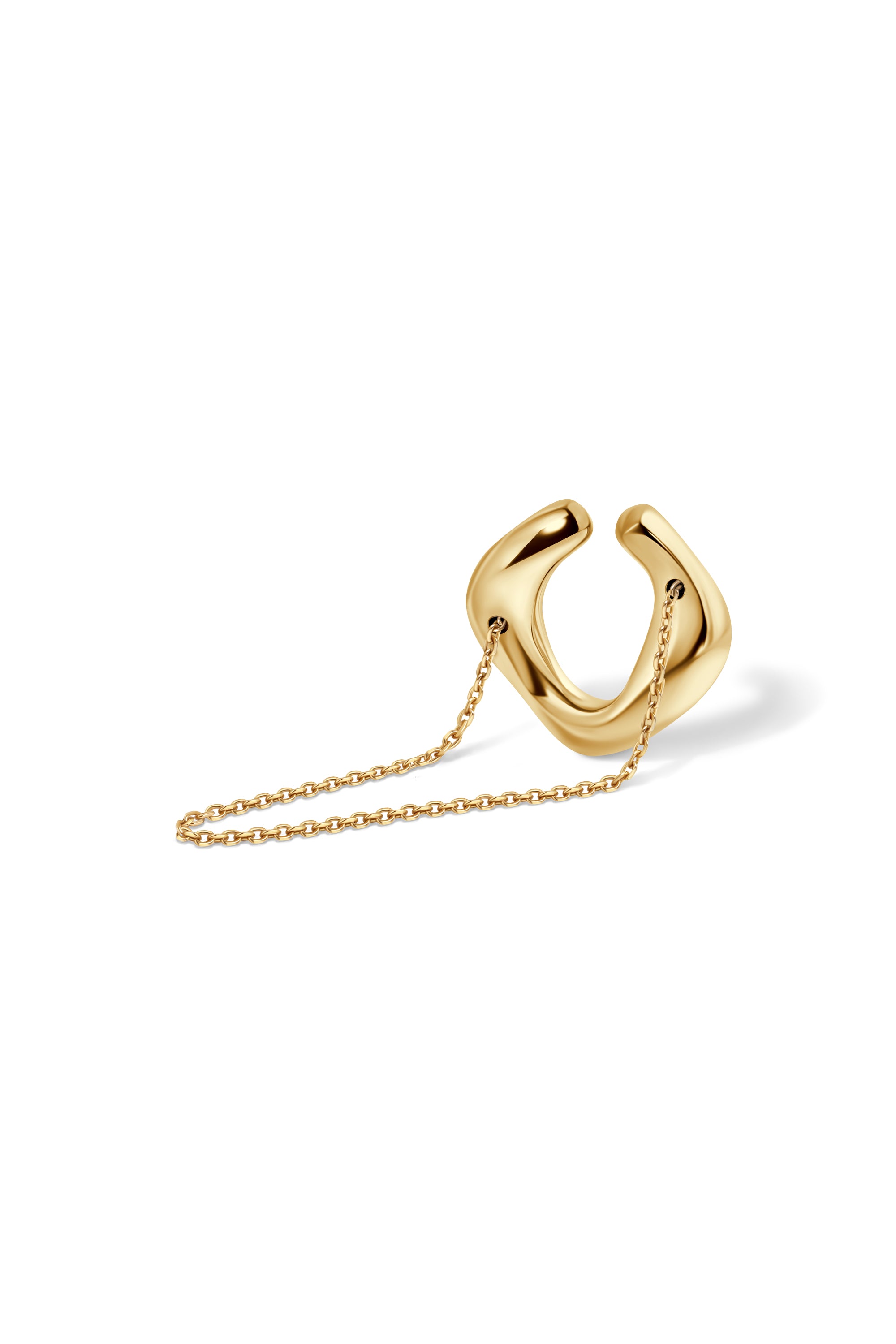 ENTERO 3-IN-1 CUFF-RING IN 14K GOLD