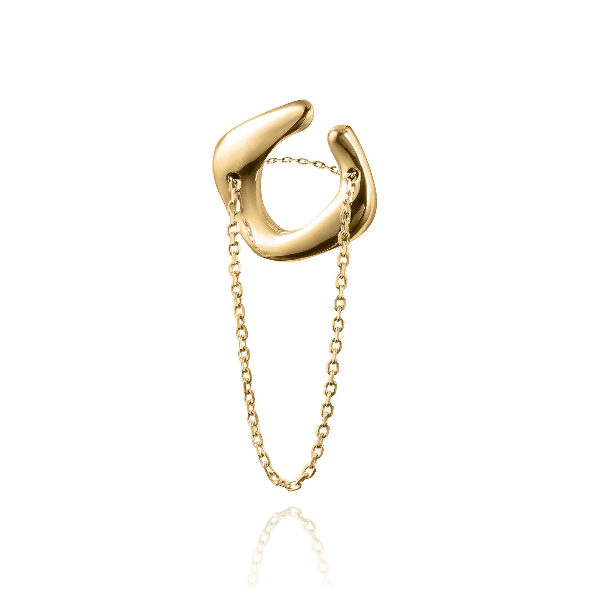 ENTERO 3-IN-1 CUFF-RING IN STERLING SILVER