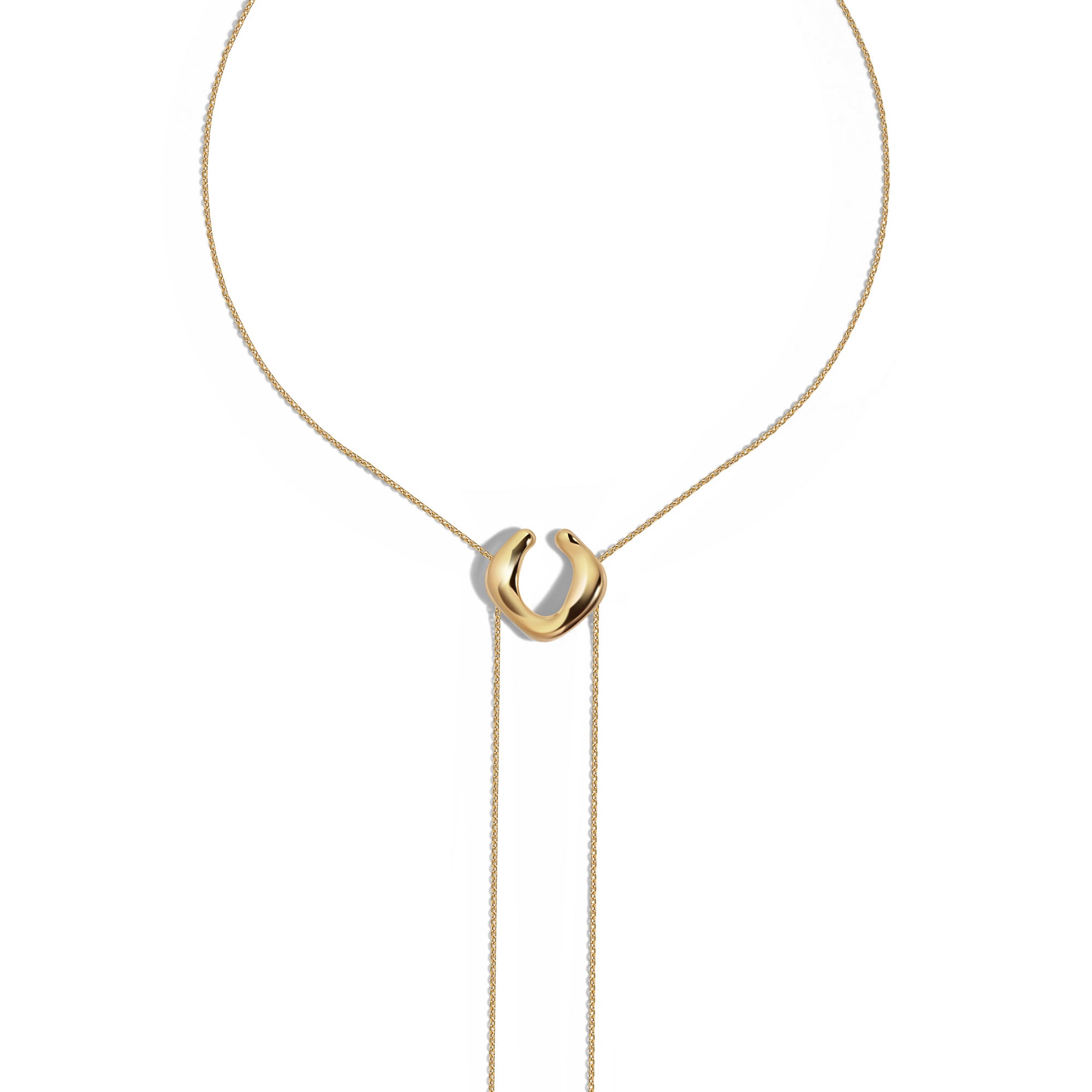 ENTERO 7-IN-1 CUFF-NECKLACE IN 14K GOLD