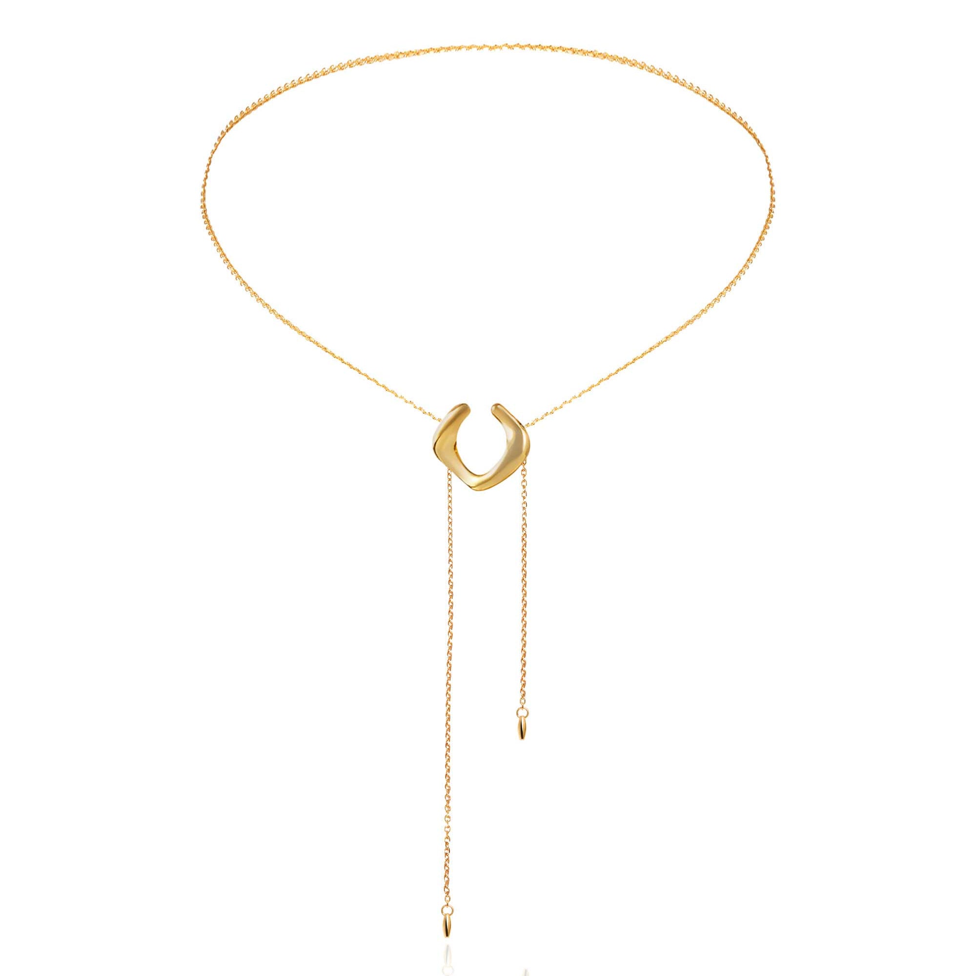 ENTERO 7-IN-1 CUFF-NECKLACE IN STERLING SILVER
