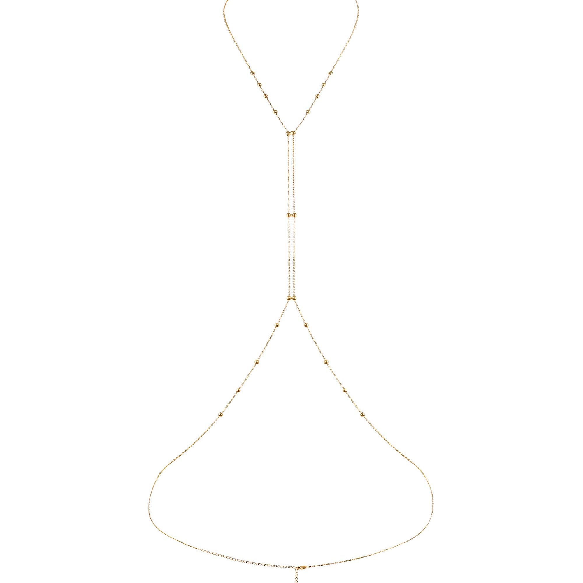 ESPACIO 5-IN-1 BODY CHAIN IN STERLING SILVER