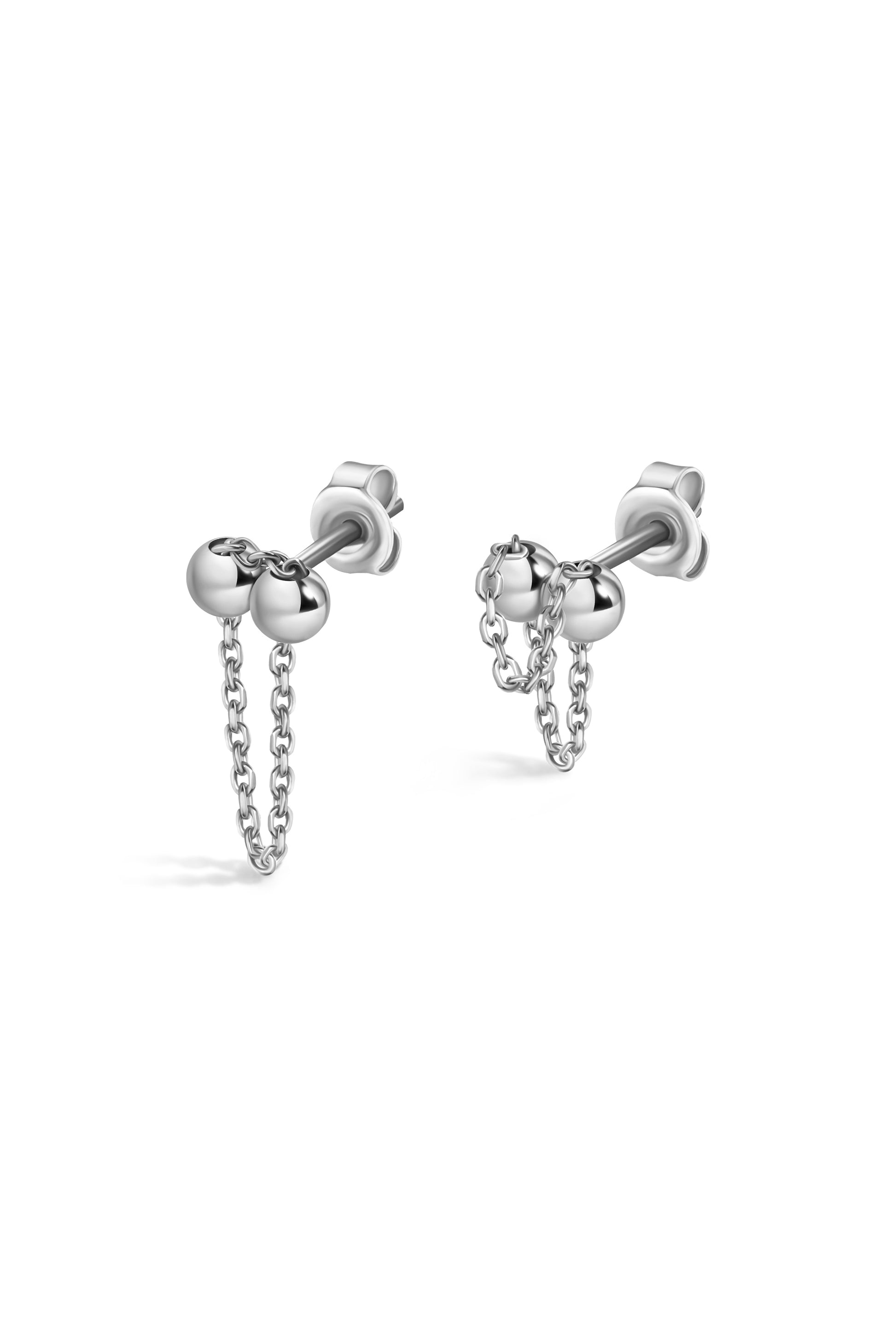 ESPACIO 2-IN-1 EARRINGS IN 14K GOLD