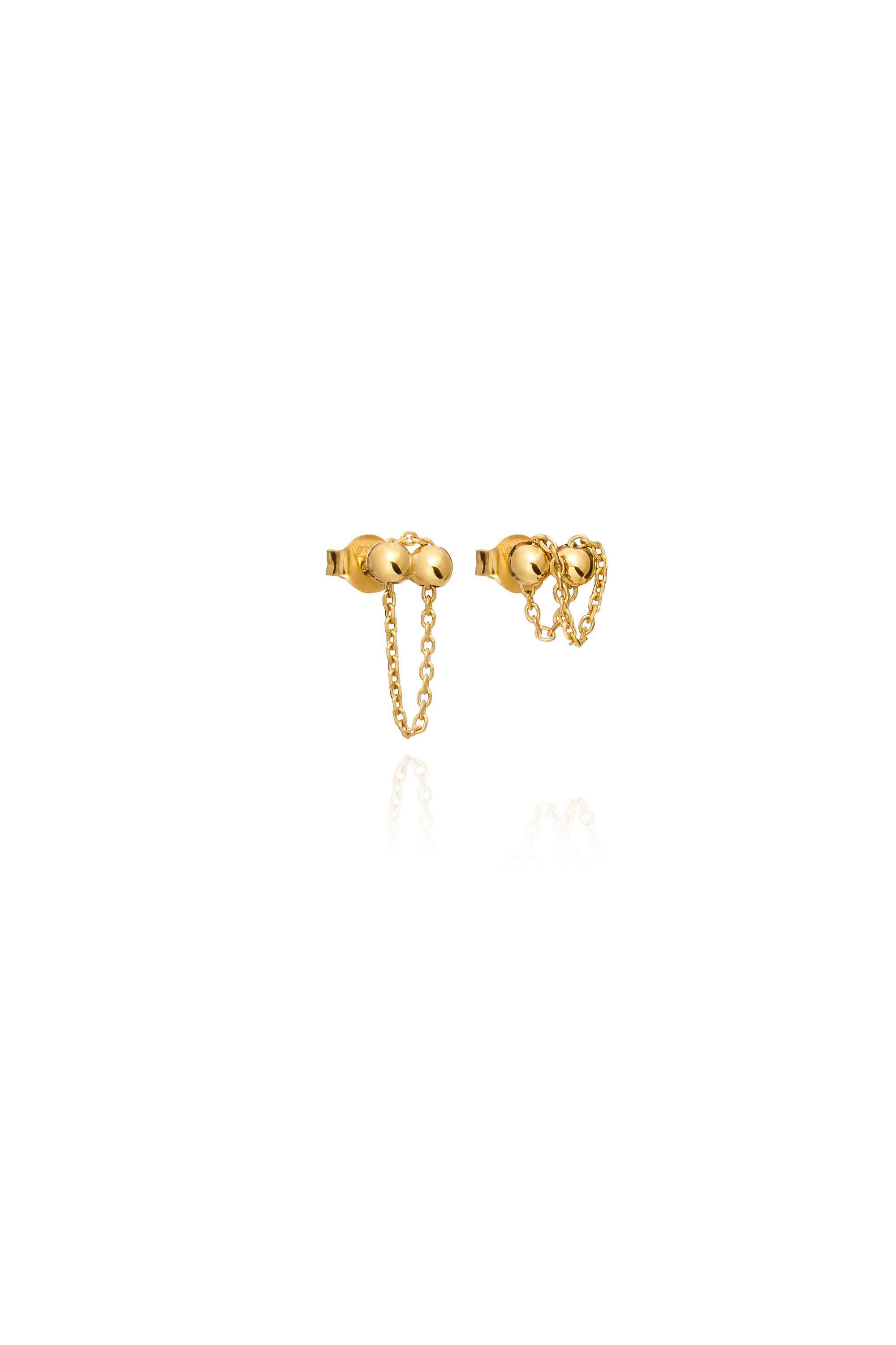 ESPACIO 2-IN-1 EARRINGS IN STERLING SILVER