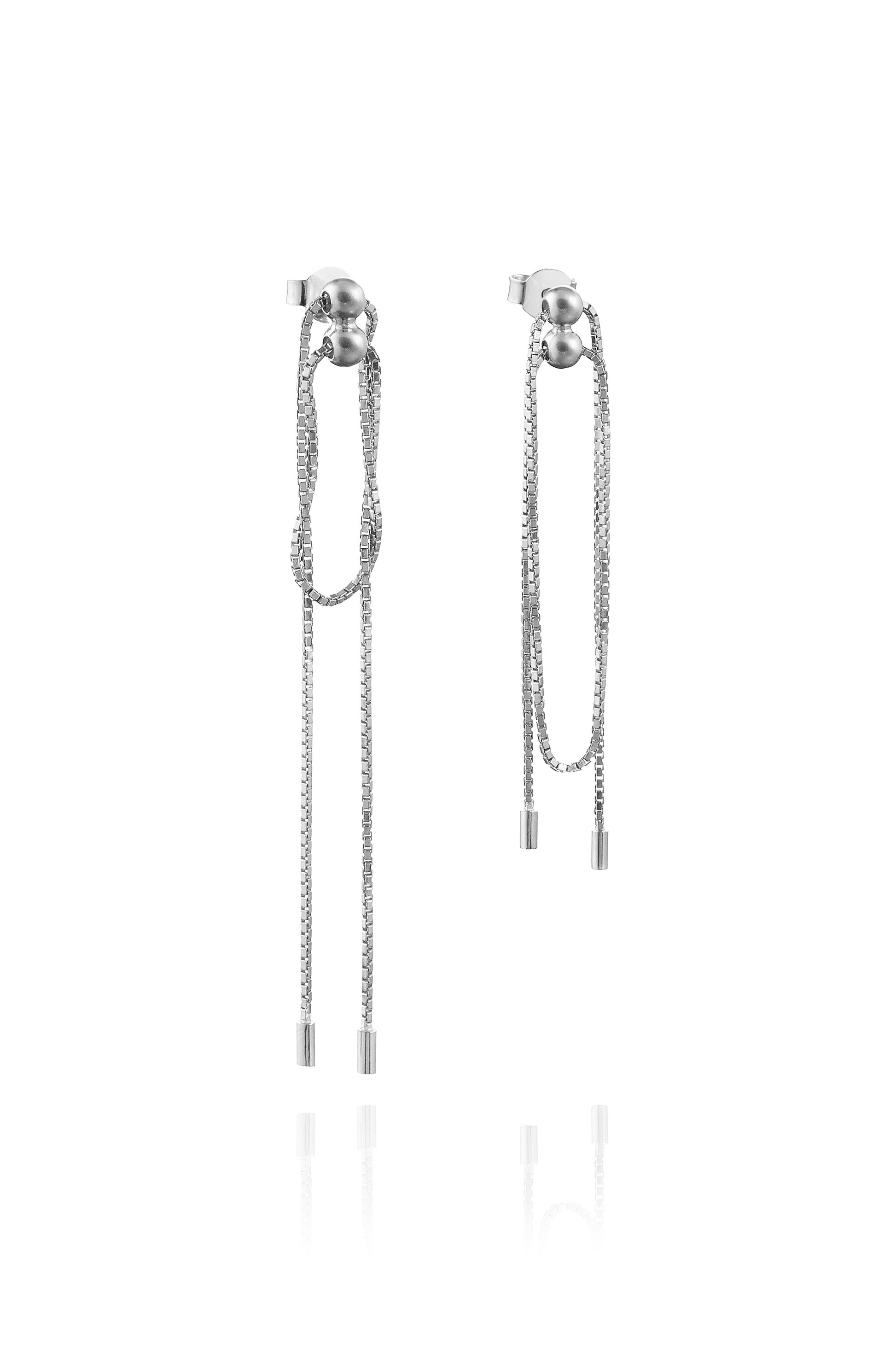 FORMA 5-IN-1 EARRINGS IN STERLING SILVER