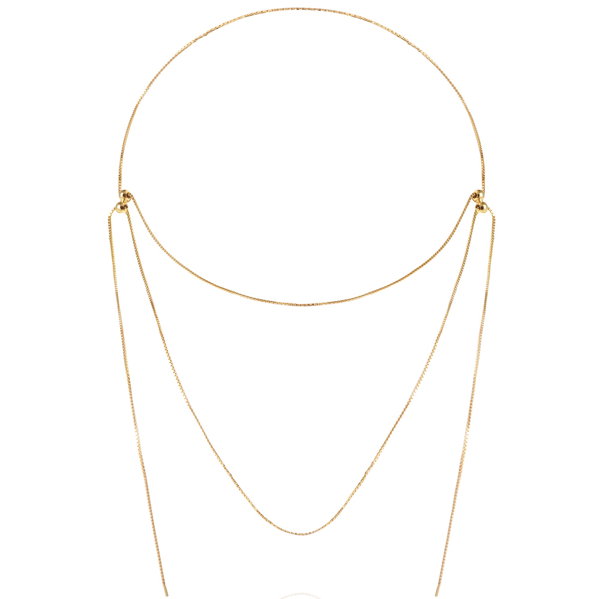 FORMA 7-IN-1 NECKLACE IN STERLING SILVER