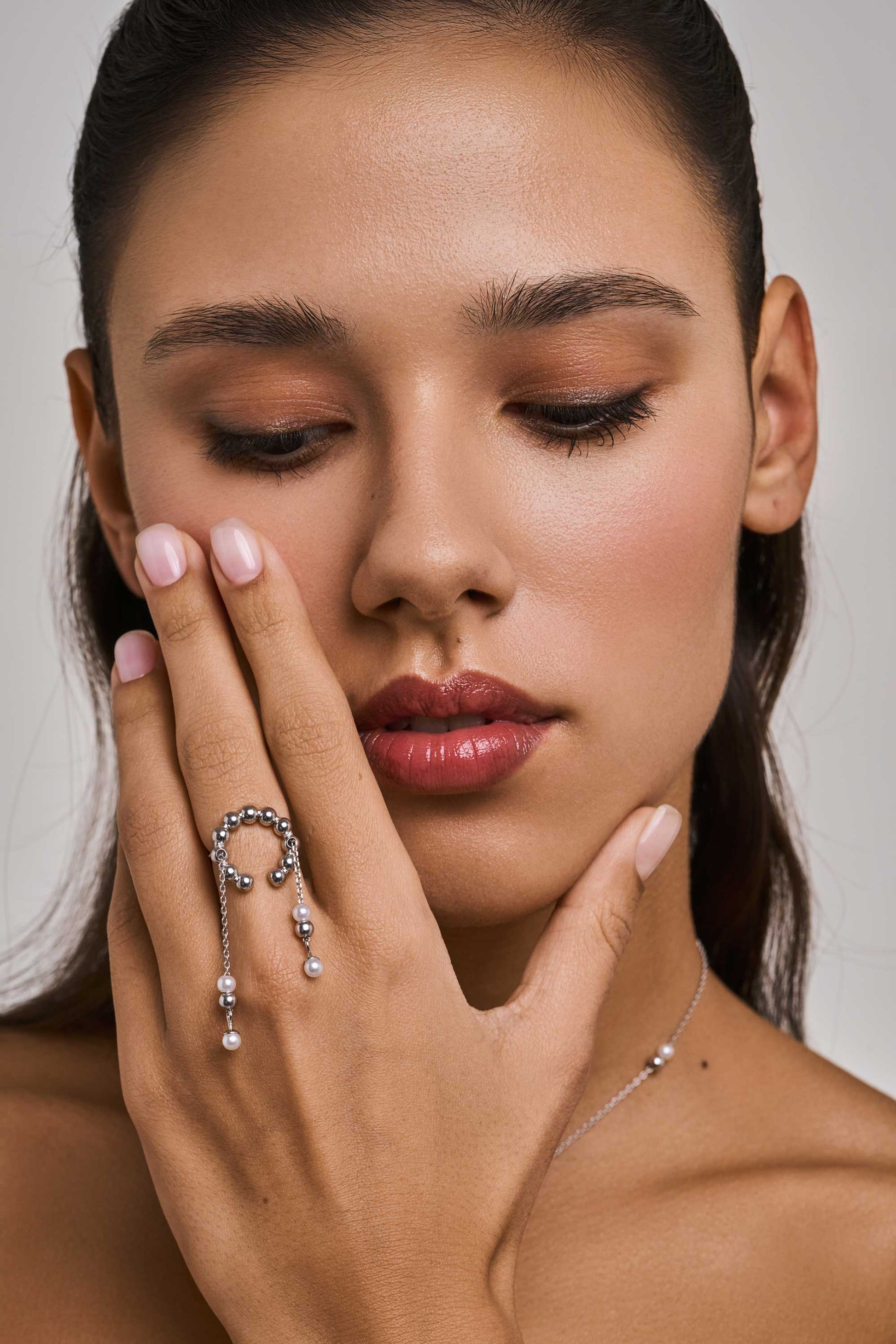 HIDE & SEEK 5-IN-1 CUFF-RING IN STERLING SILVER