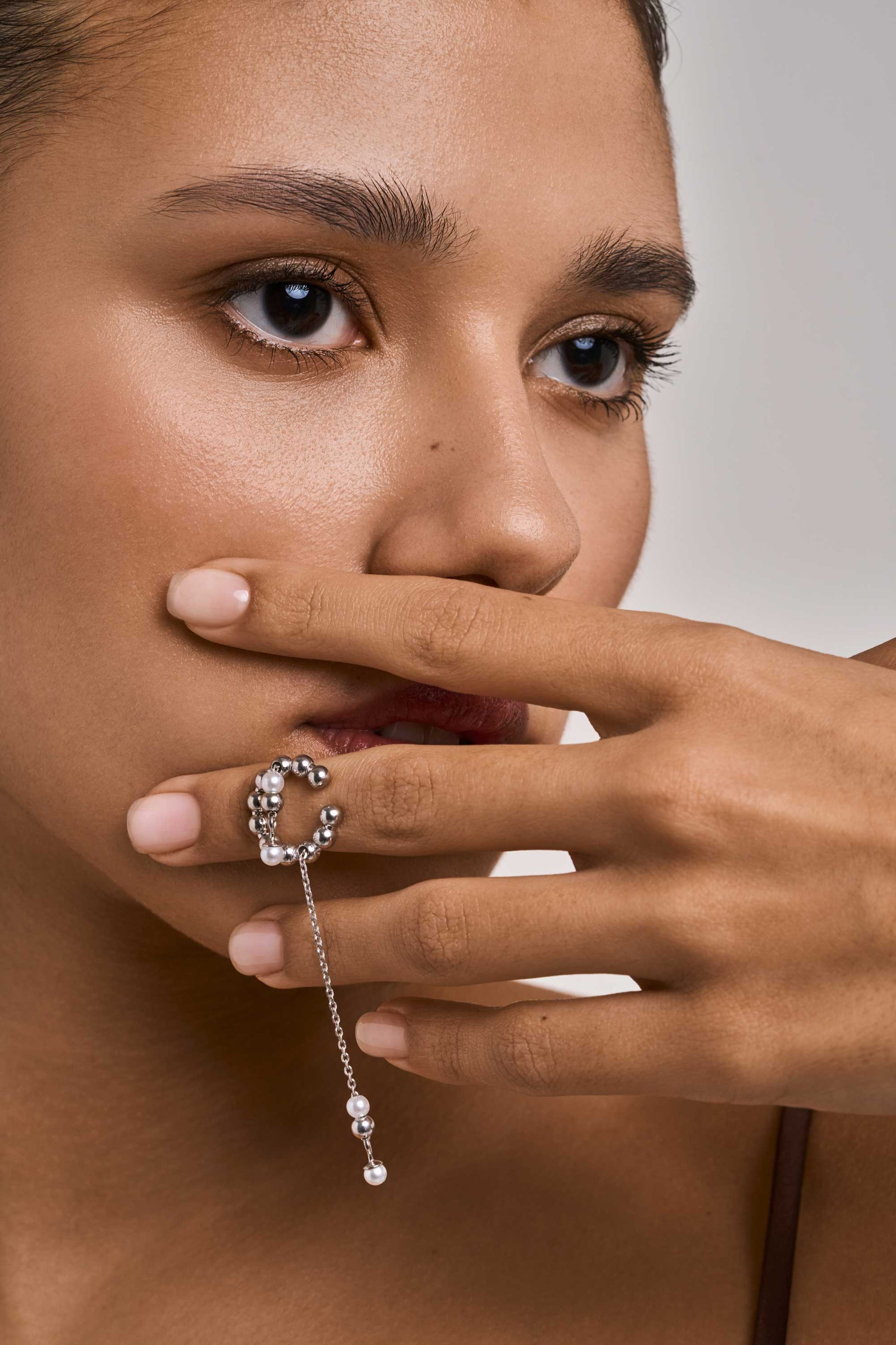 HIDE & SEEK 5-IN-1 CUFF-RING IN STERLING SILVER